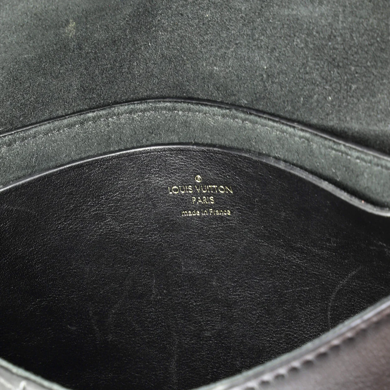 Love Note Chain Clutch Leather - Deep Luxury