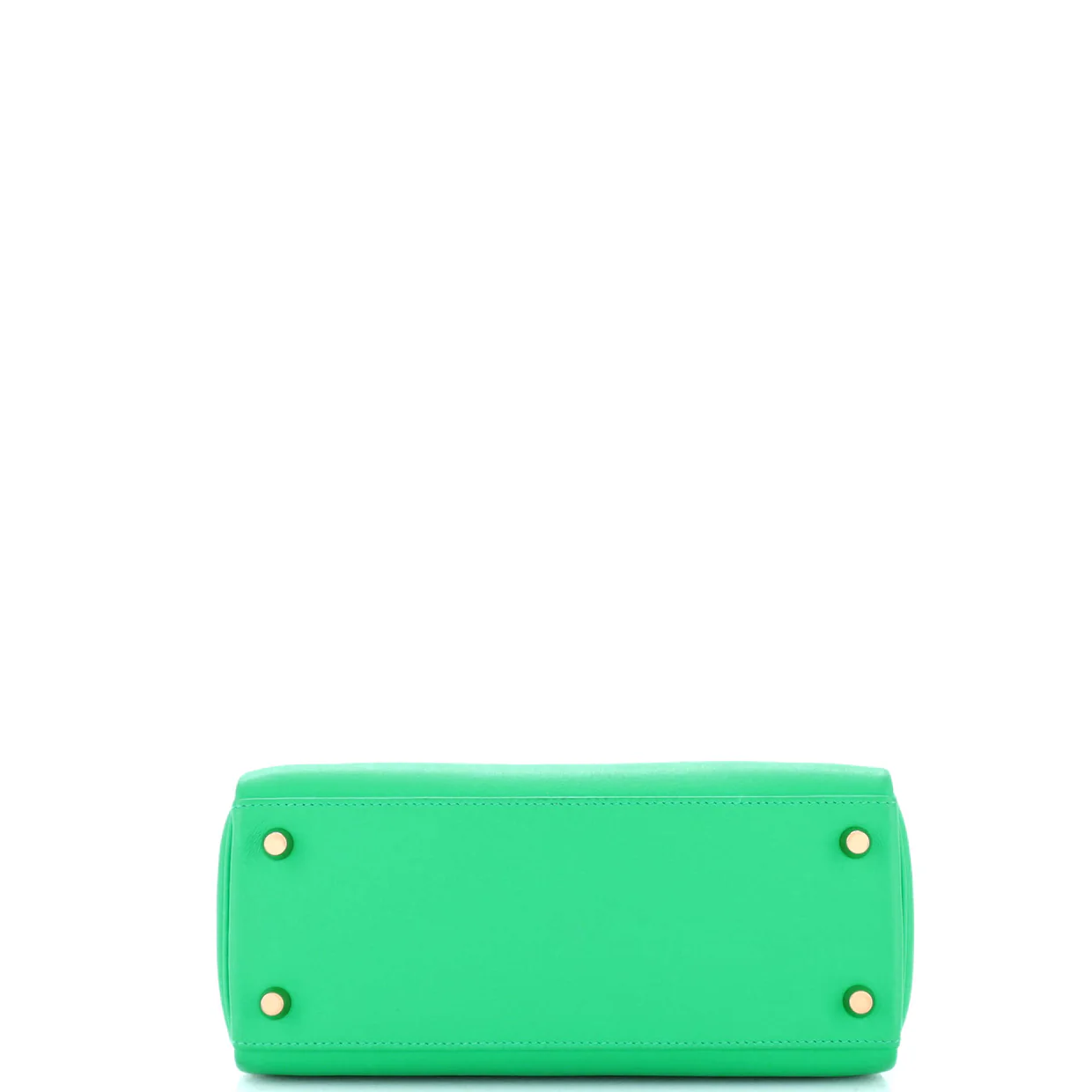 Kelly Handbag Menthe Swift with Gold Hardware 25 - Deep Luxury