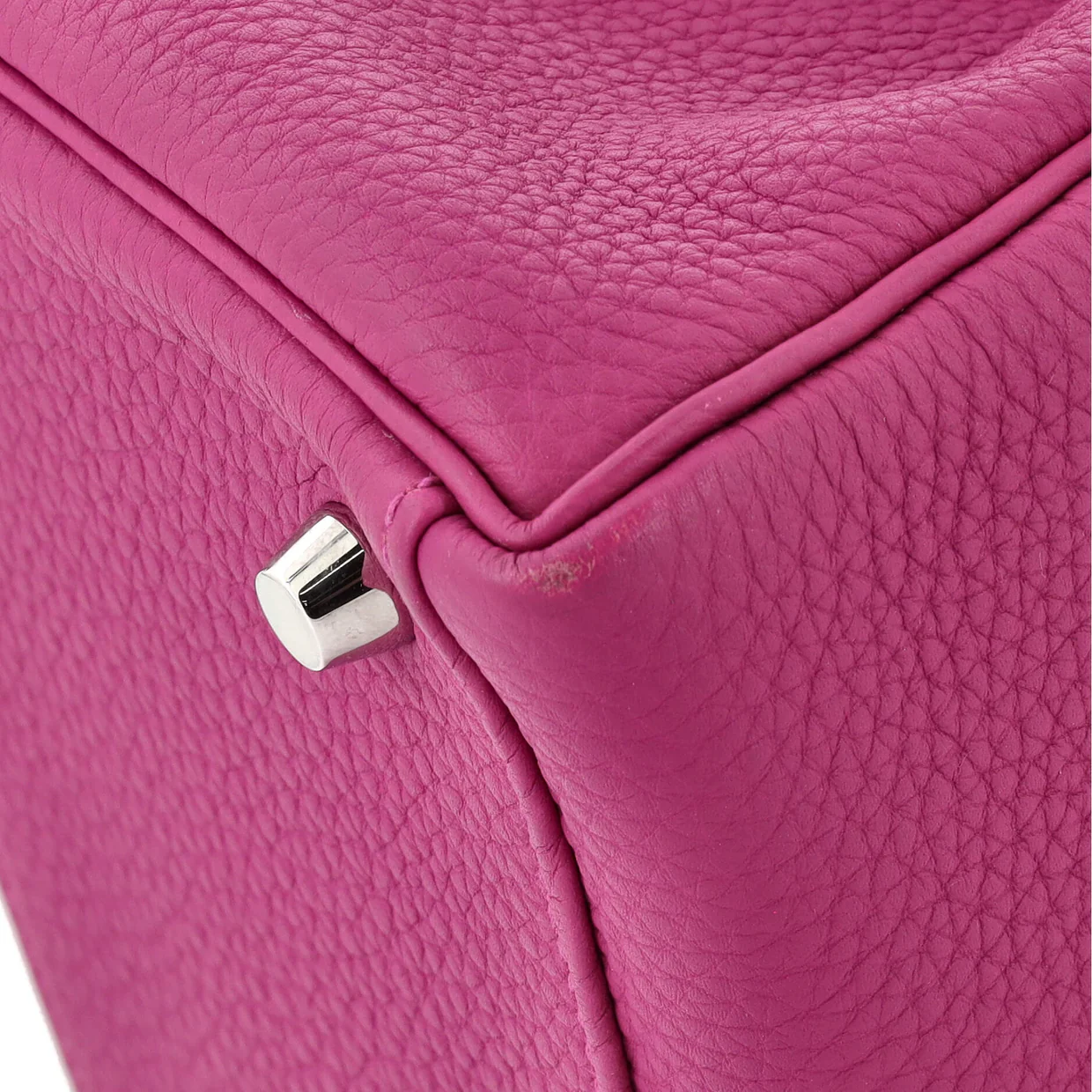 Kelly Handbag Rose Pourpre Togo with Palladium Hardware 28 - Deep Luxury