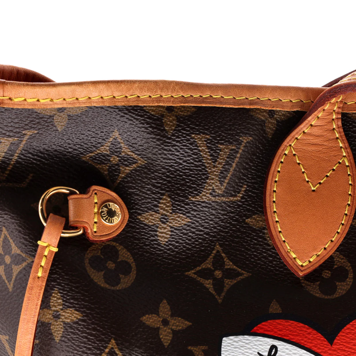 Neverfull NM Tote Limited Edition Patches Monogram Canvas MM - Deep Luxury