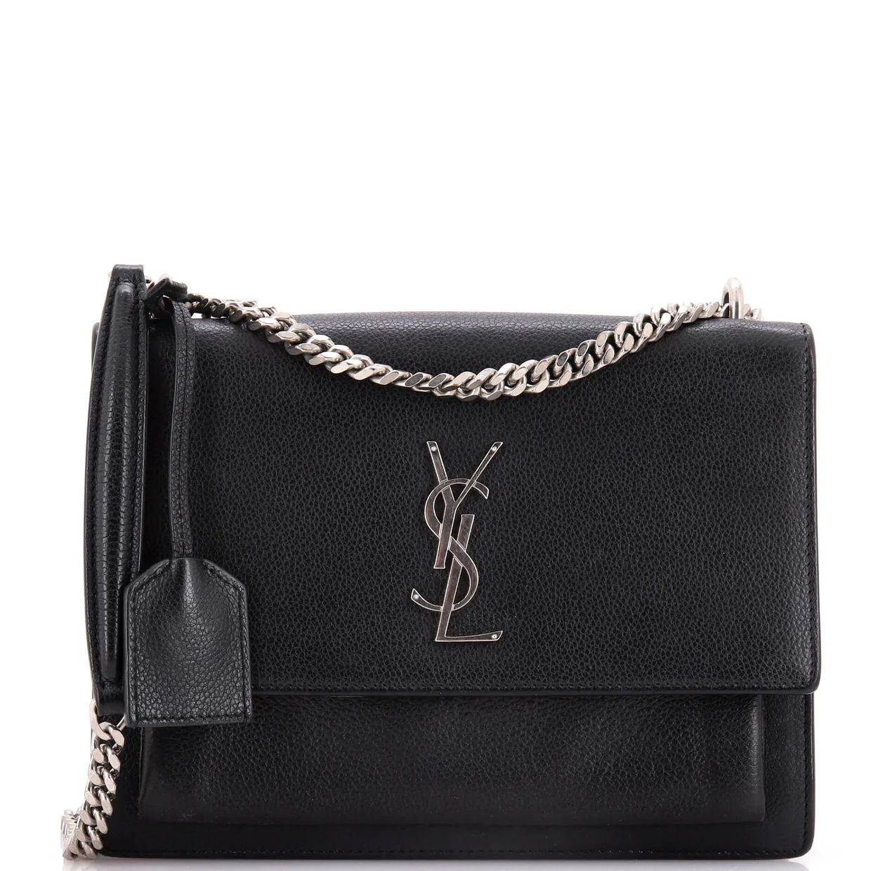Sunset Crossbody Bag Leather Medium - Deep Luxury
