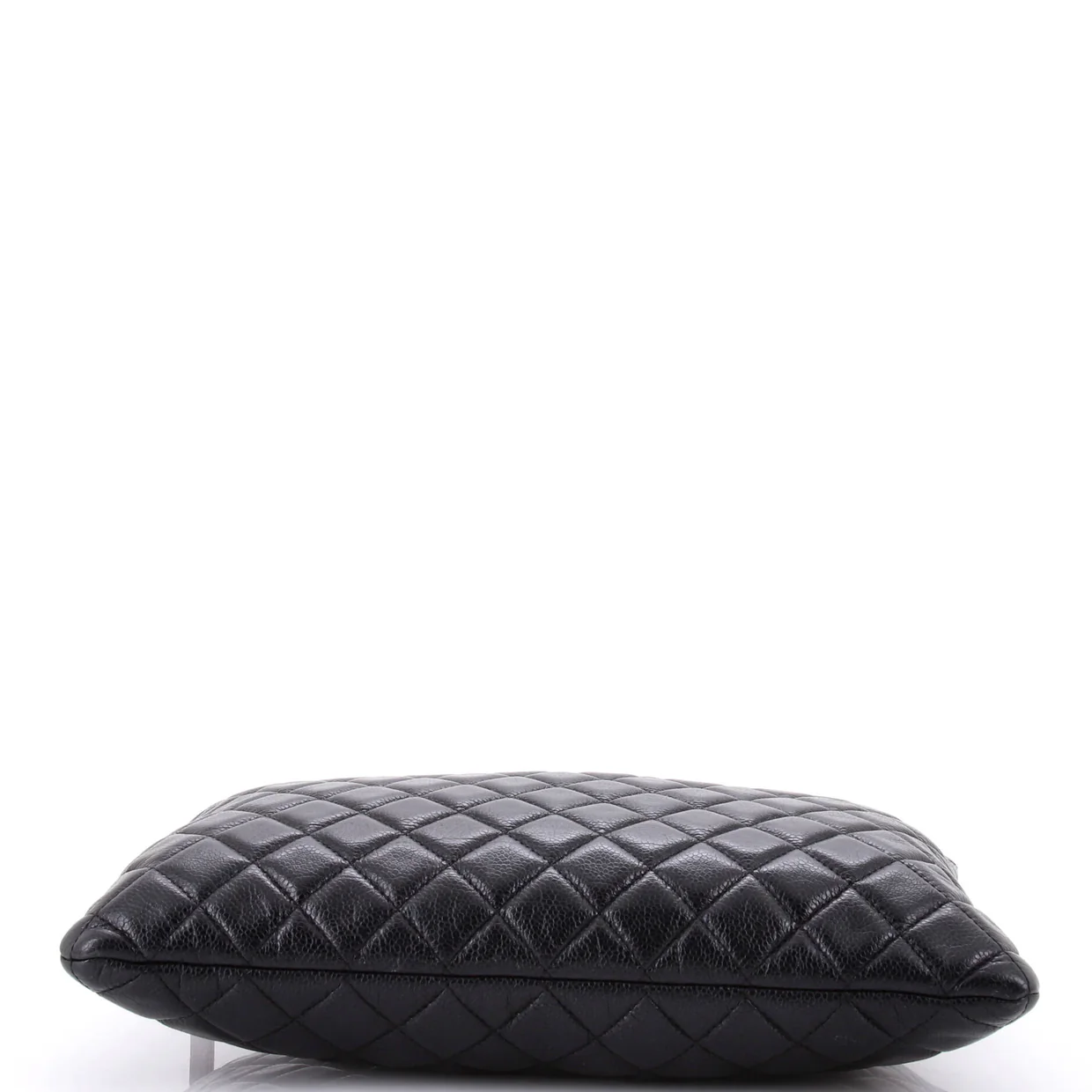 O Case Clutch Quilted Caviar Large - Deep Luxury