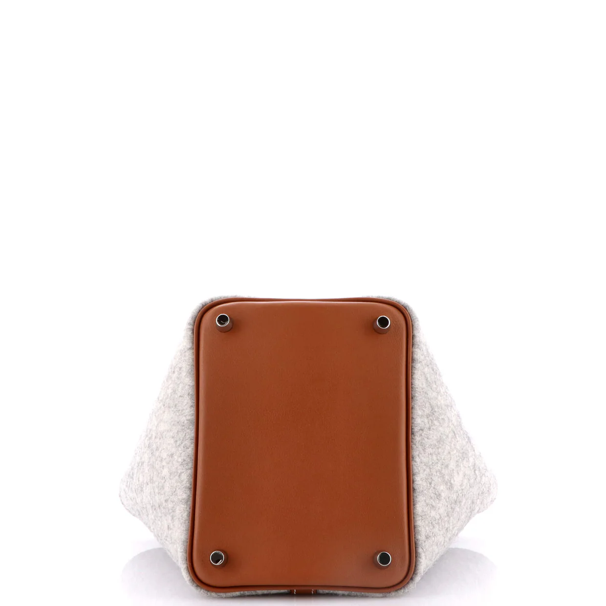 Picotin Lock Bag Felt with Leather PM - Deep Luxury