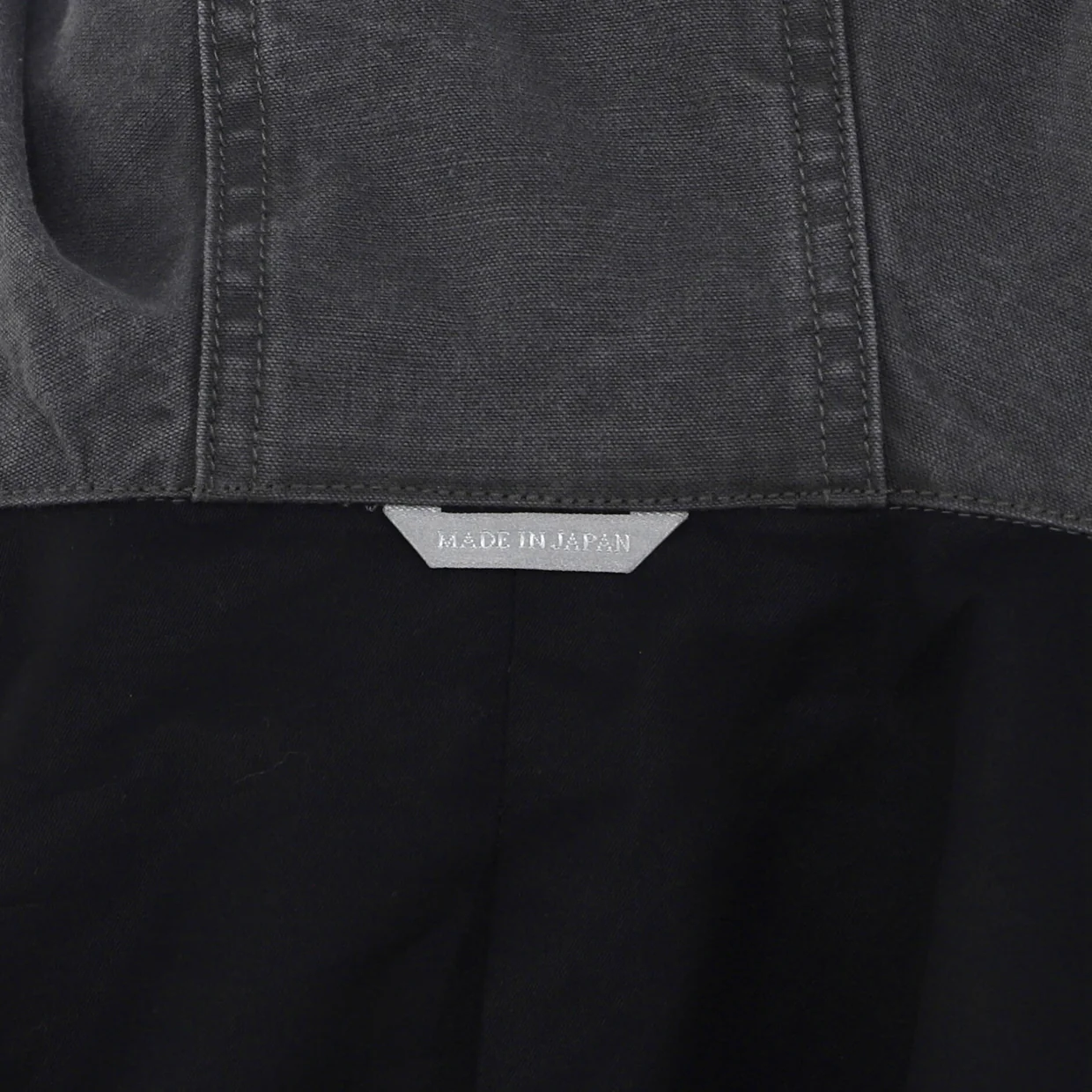 Men's Logo Patch Hooded Zip Jacket Washed Denim - Deep Luxury