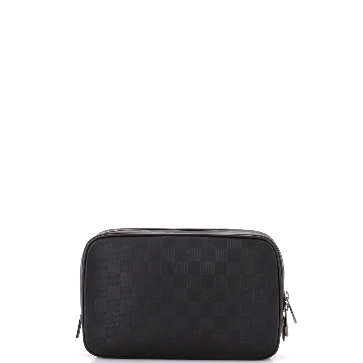 Toiletry Pouch Damier Infini Leather GM - Deep Luxury