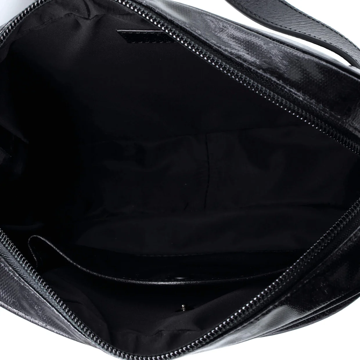 Front Pocket Camera Bag GG Crystal Coated Canvas Mini - Deep Luxury