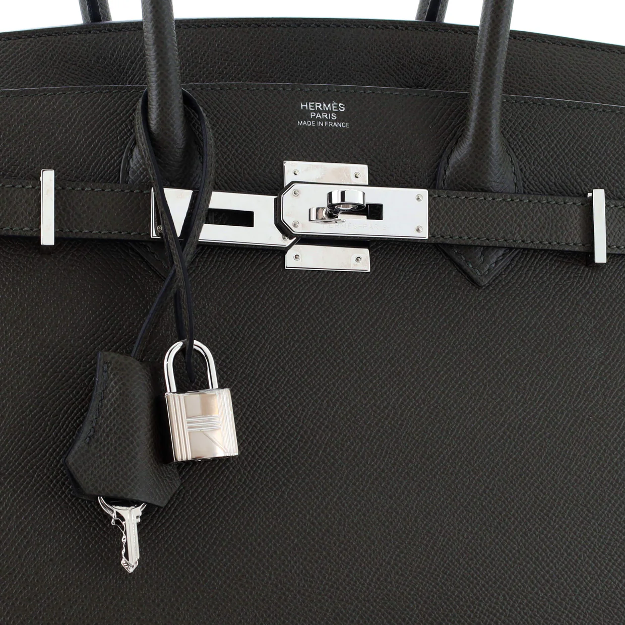 Birkin Sellier Bag Vert Maquis Epsom with Palladium Hardware 30 - Deep Luxury