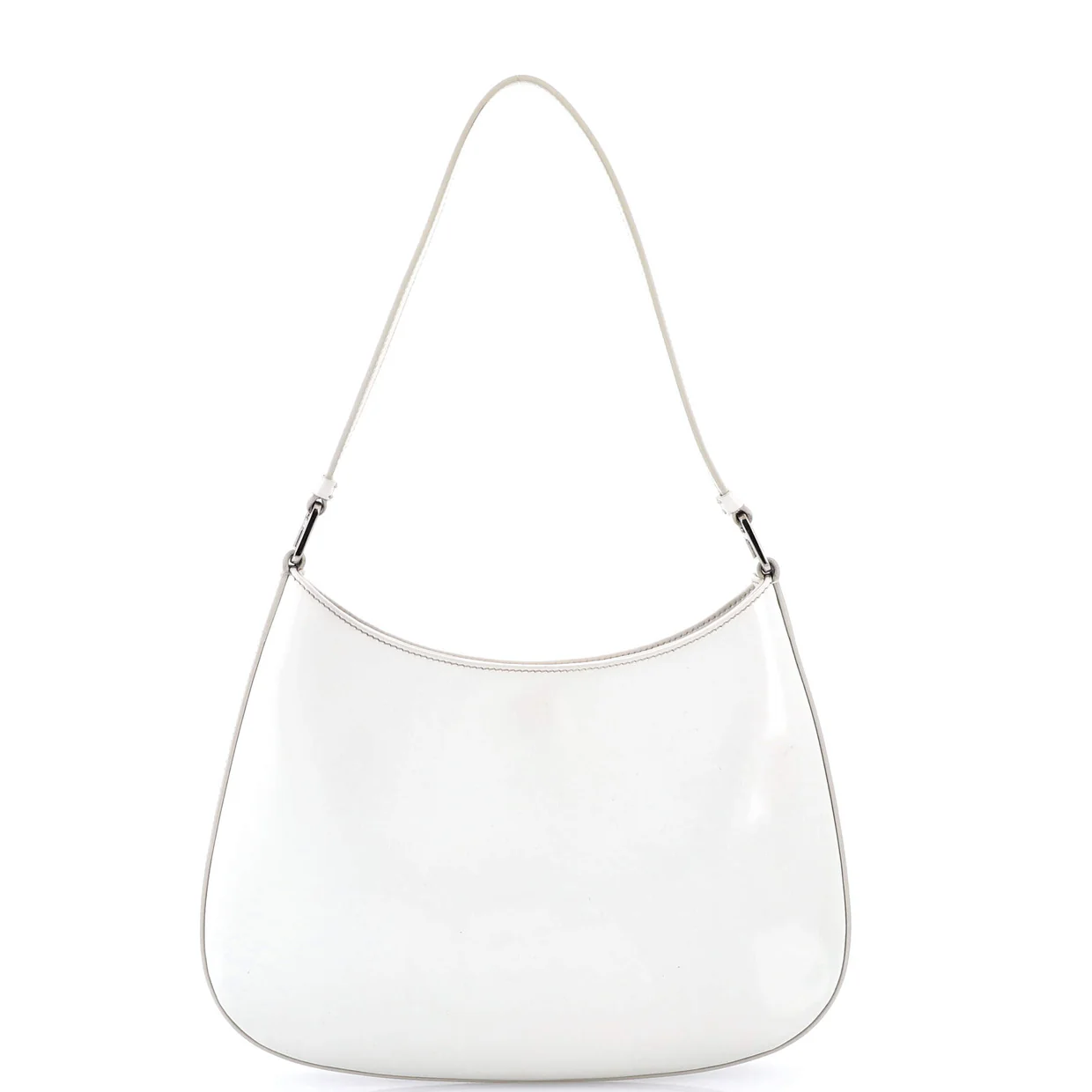 Cleo Shoulder Bag Spazzolato Leather Medium - Deep Luxury