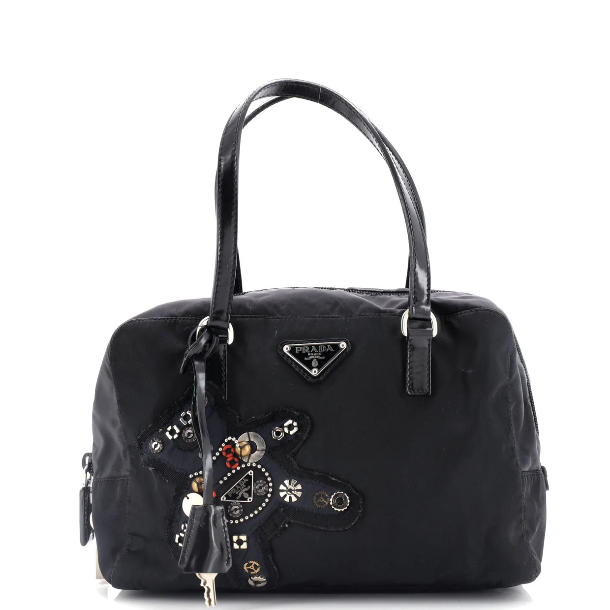Convertible Zip Tote Tessuto Small - Deep Luxury