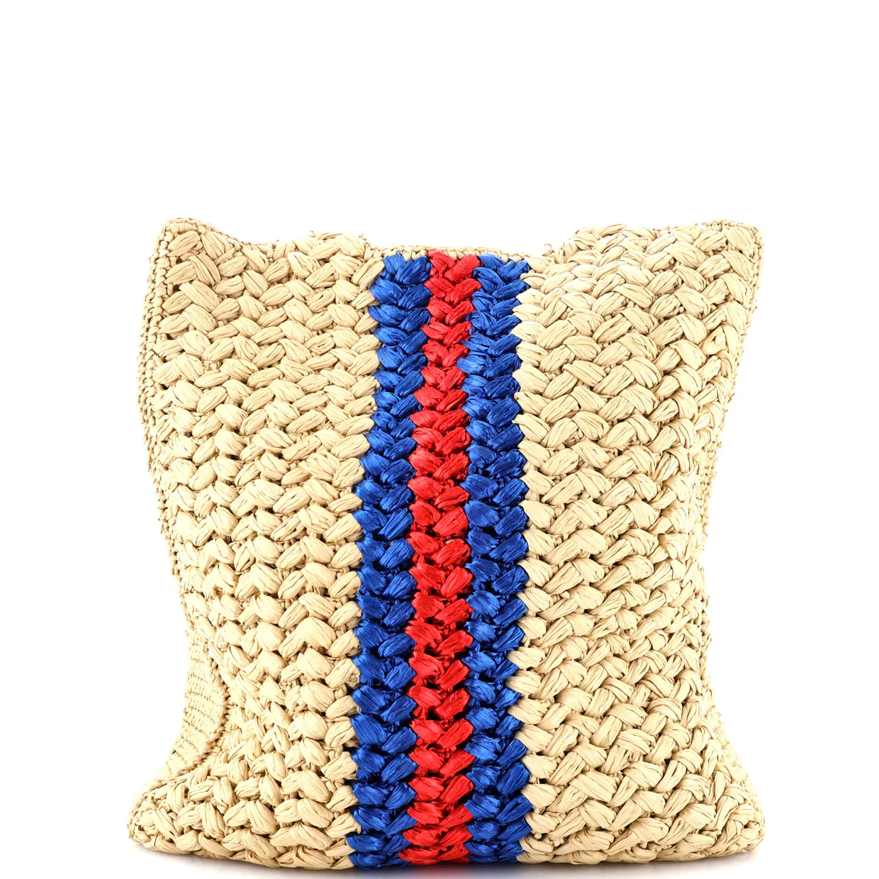 Blondie NM Open Tote Raffia Small - Deep Luxury