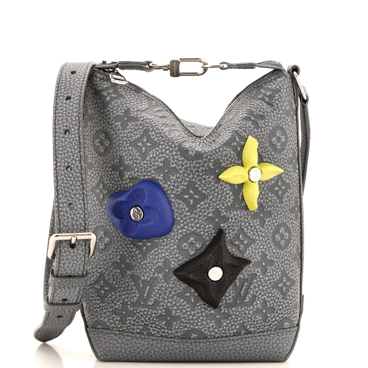 Climbing Cruiser Hobo Limited Edition Monogram Taurillon Leather with Acrylic - Deep Luxury