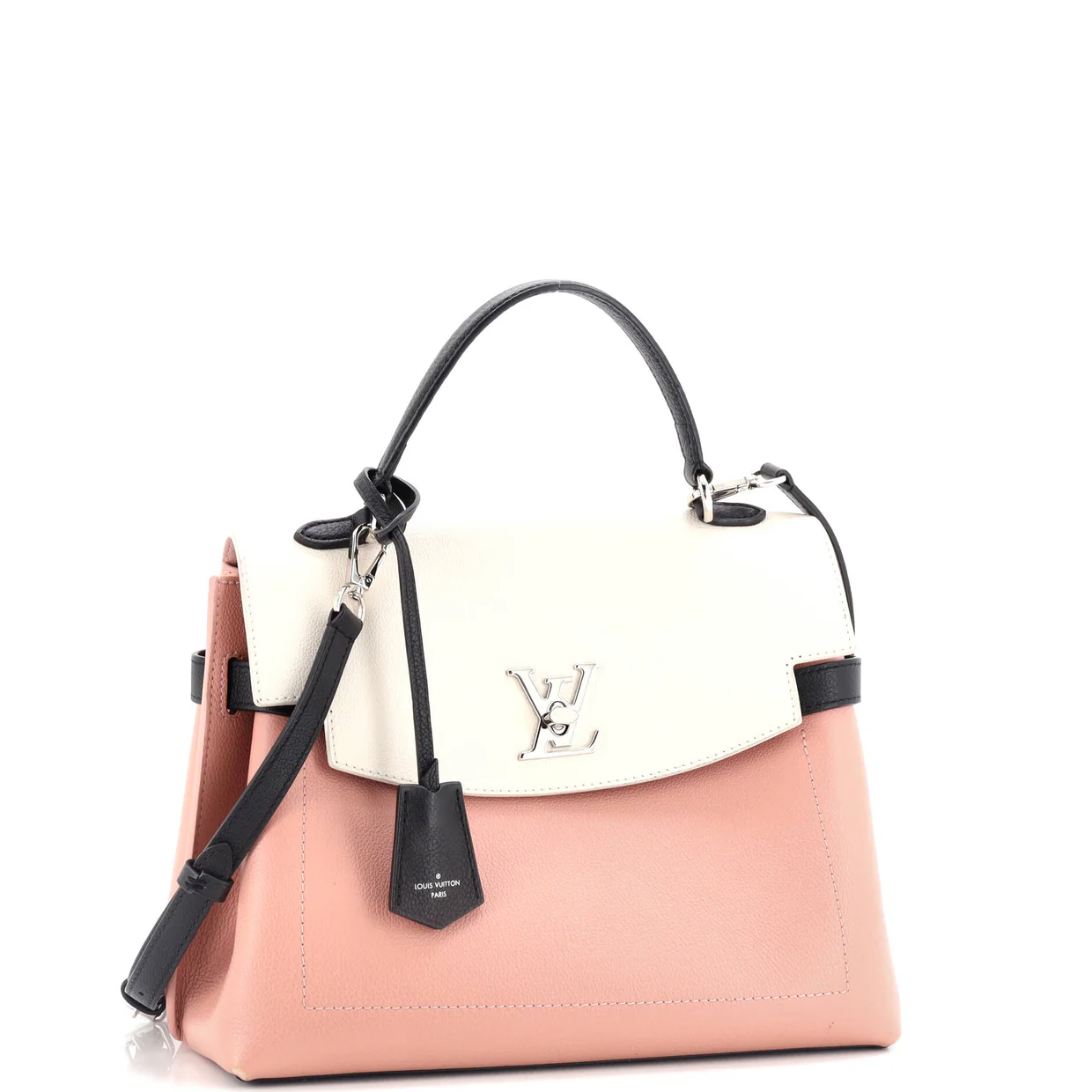 Lockme Ever Handbag Leather MM - Deep Luxury