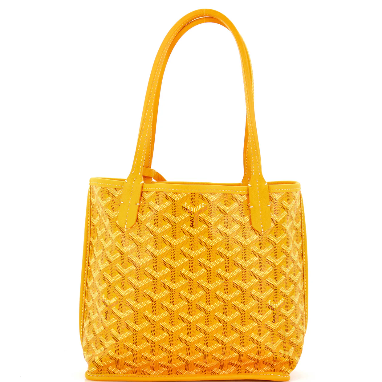 Anjou Reversible Tote Coated Canvas Mini - Deep Luxury