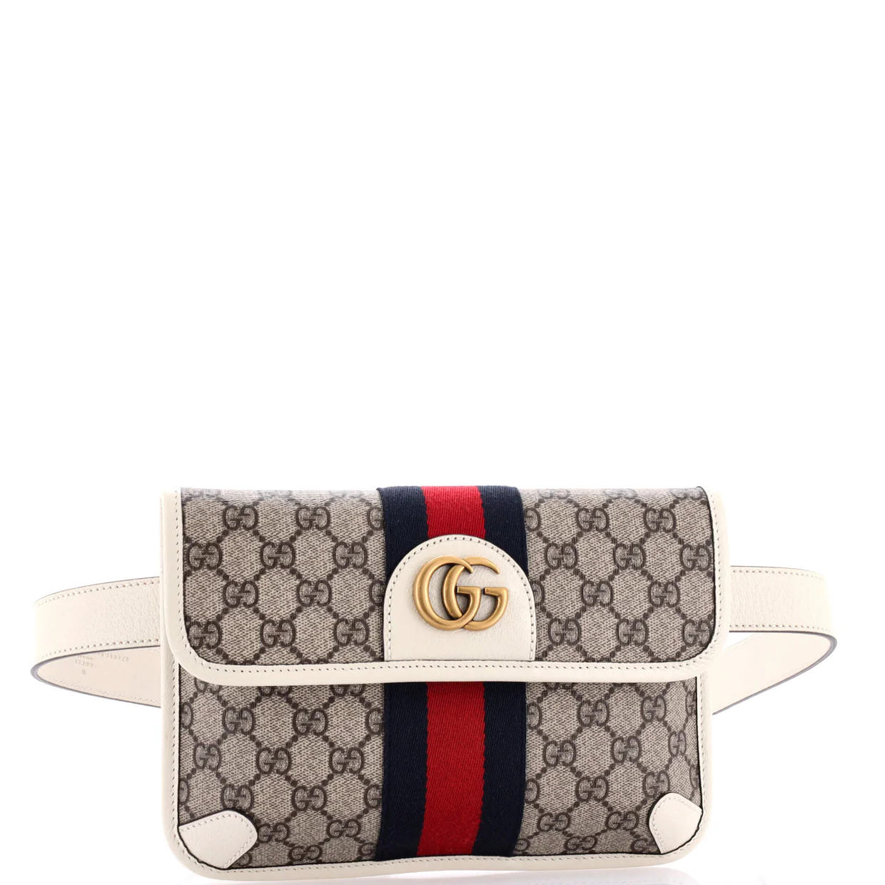 Ophidia Flap Belt Bag GG Coated Canvas - Deep Luxury