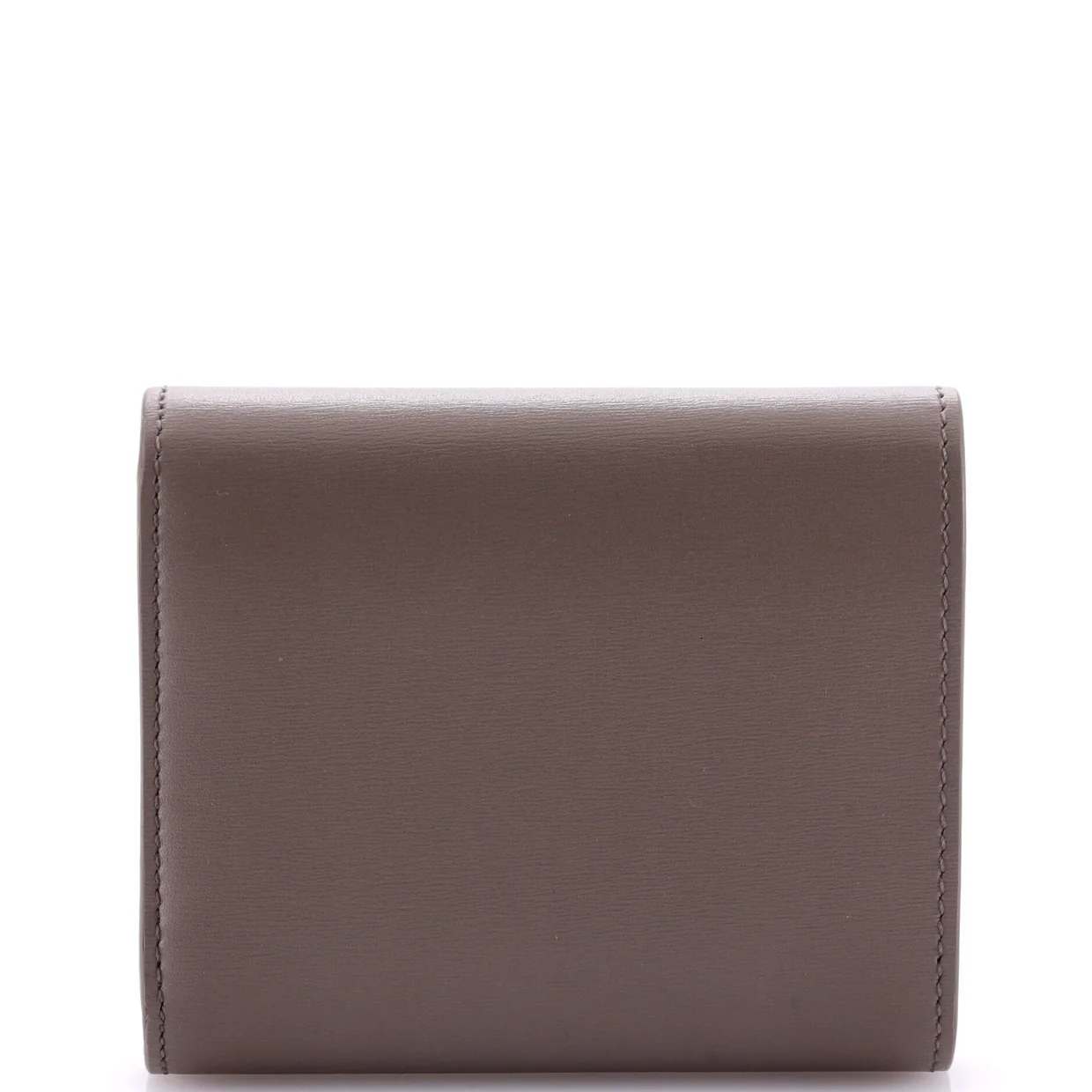 Triomphe Trifold Wallet Leather Small - Deep Luxury