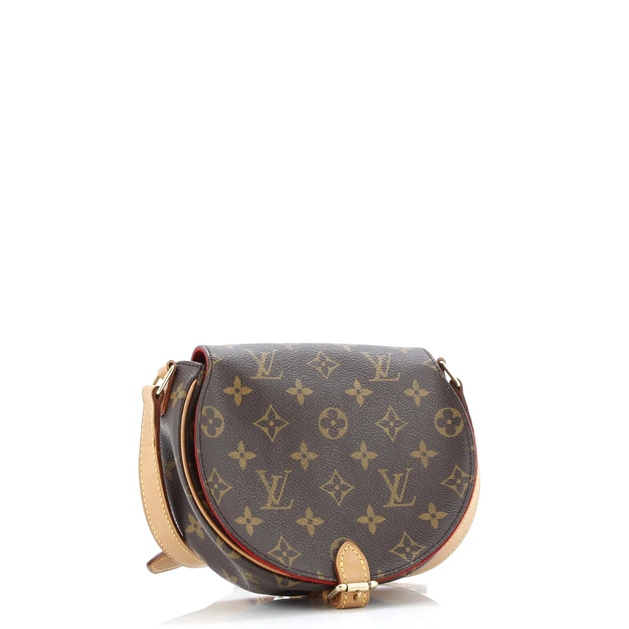 Tambourine Handbag Monogram Canvas - Deep Luxury