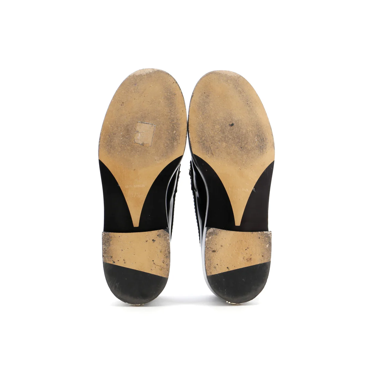 Women's Logo Loafers Shiny Calfskin - Deep Luxury