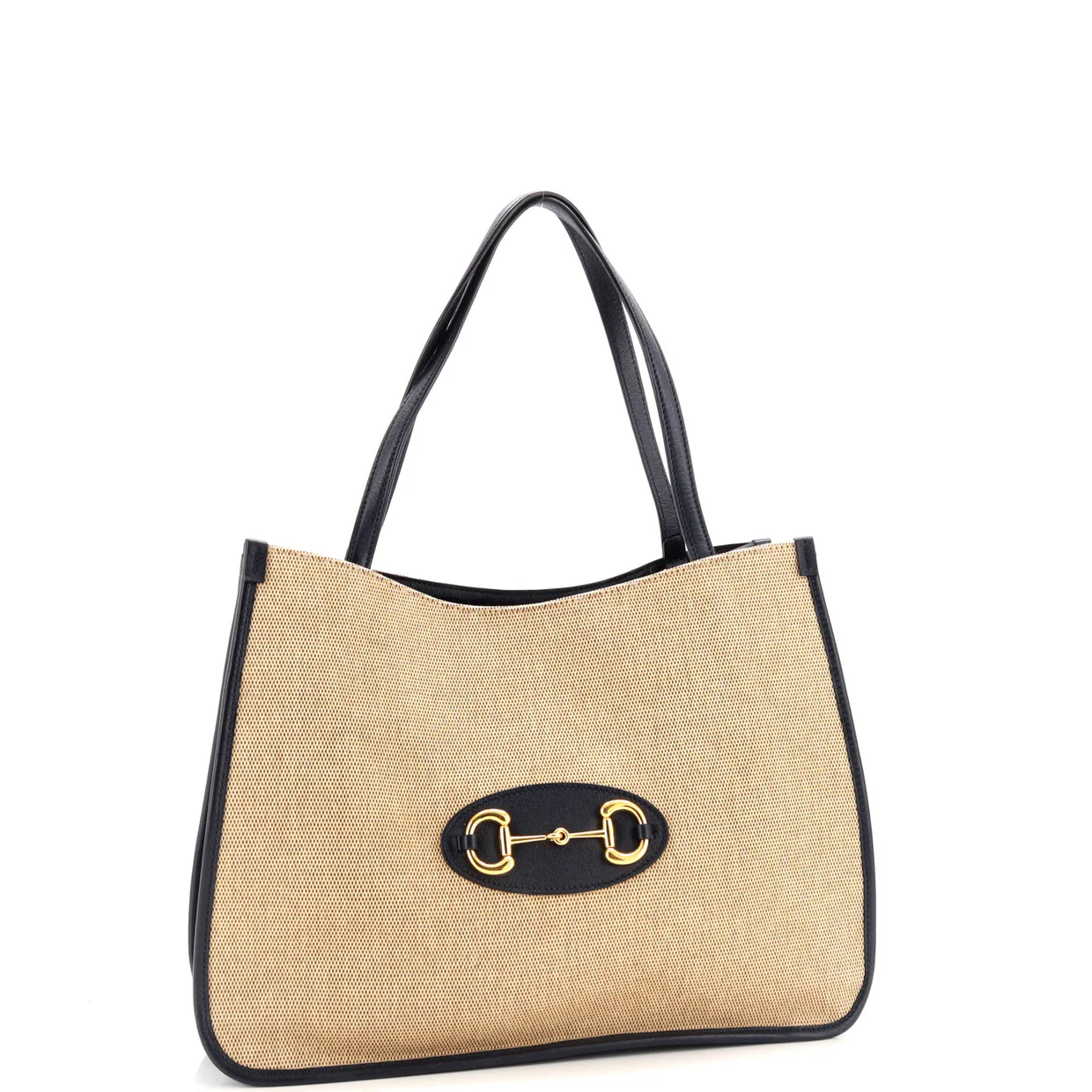Horsebit 1955 Tote Canvas and Leather Medium - Deep Luxury