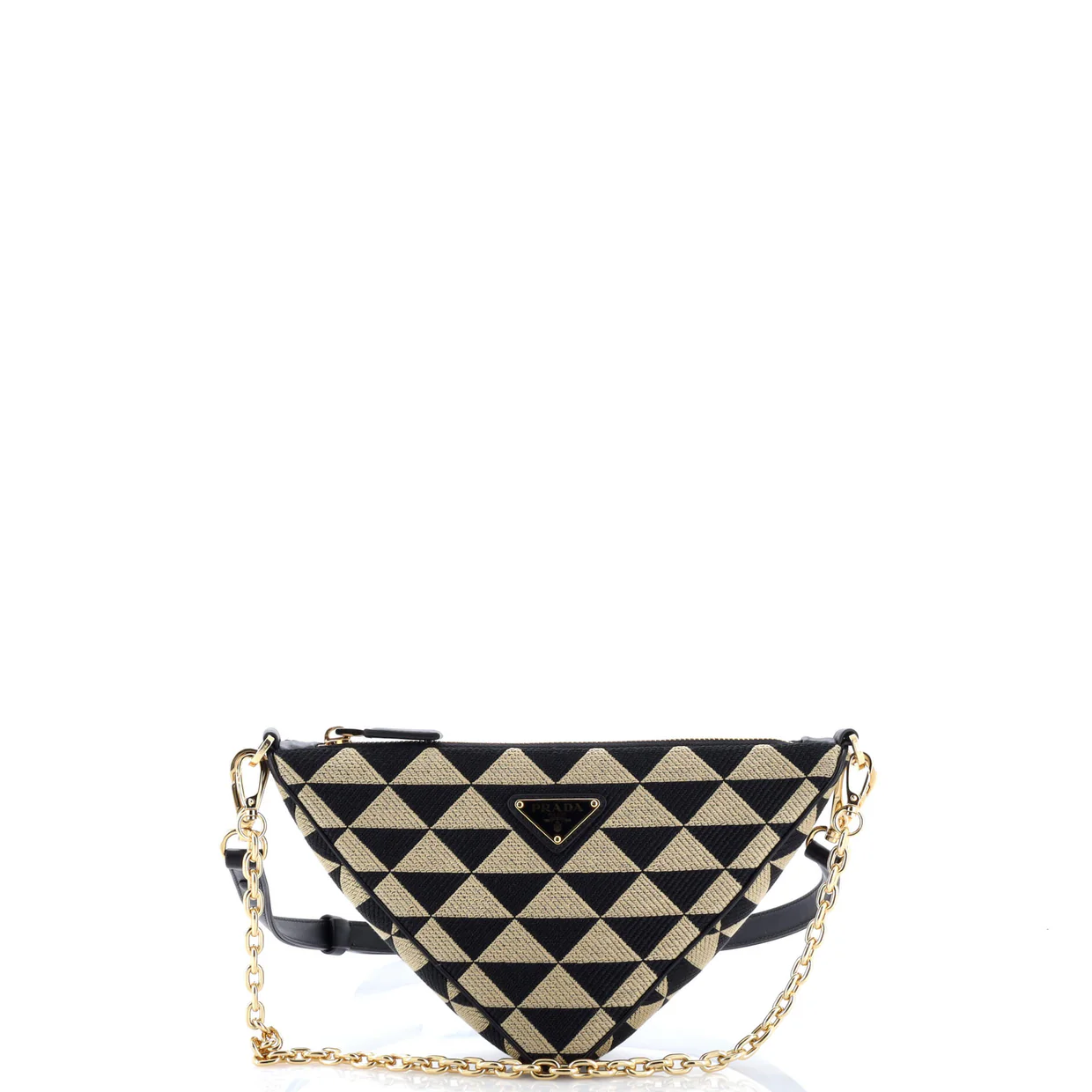 Symbole Triangle Bag Jacquard Mini - Deep Luxury