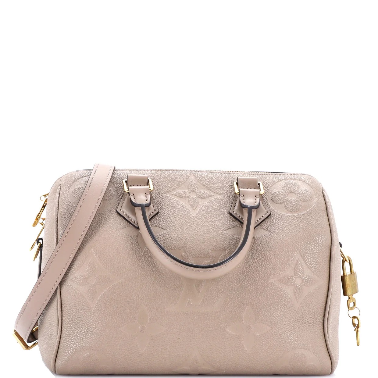 Speedy Bandouliere Bag Monogram Empreinte Giant 25 - Deep Luxury