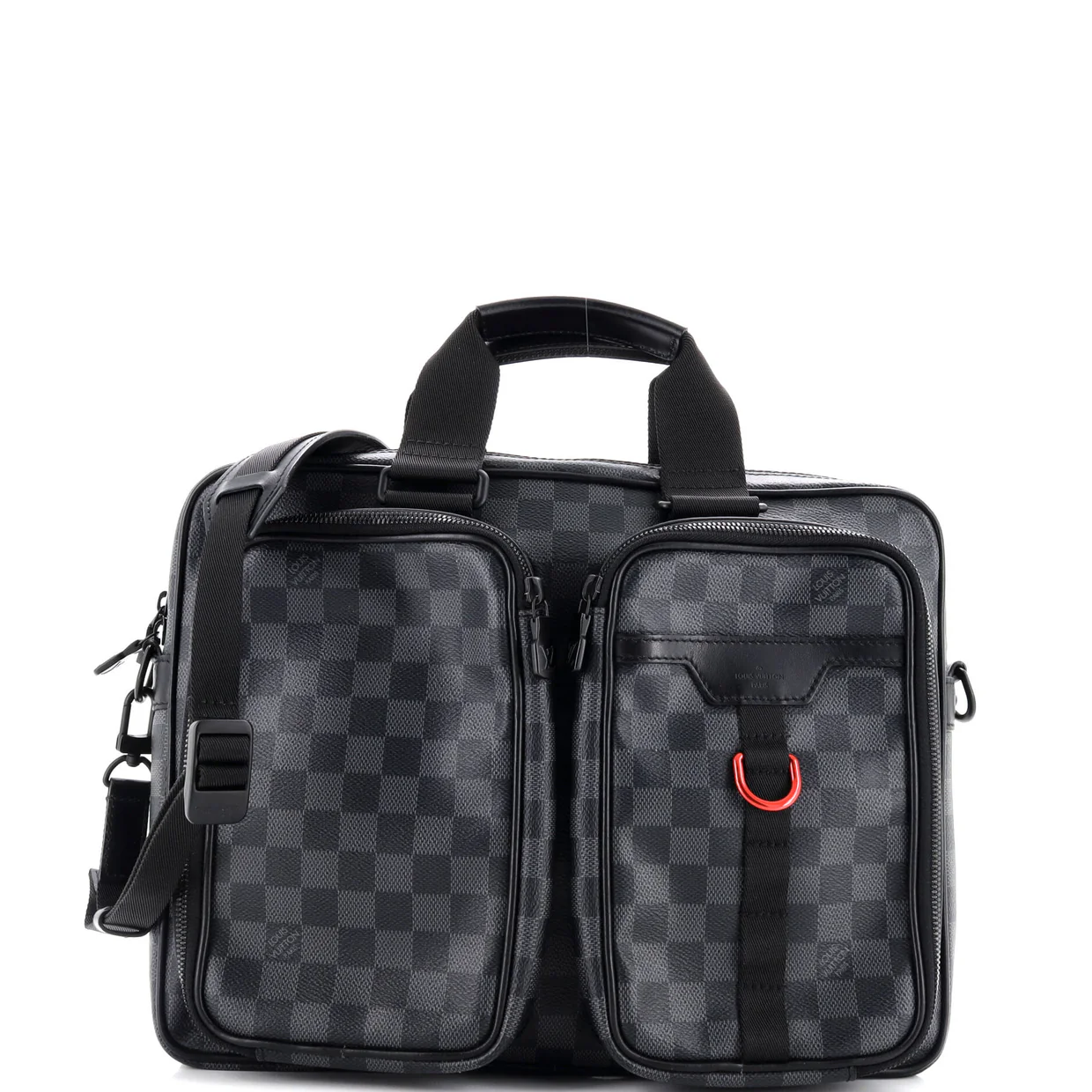 Utility Business Bag Damier Graphite - Deep Luxury