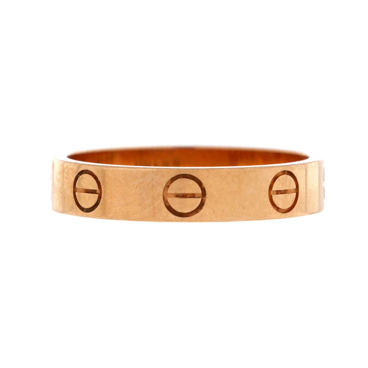 Love Wedding Band Ring 18K Rose Gold - Deep Luxury