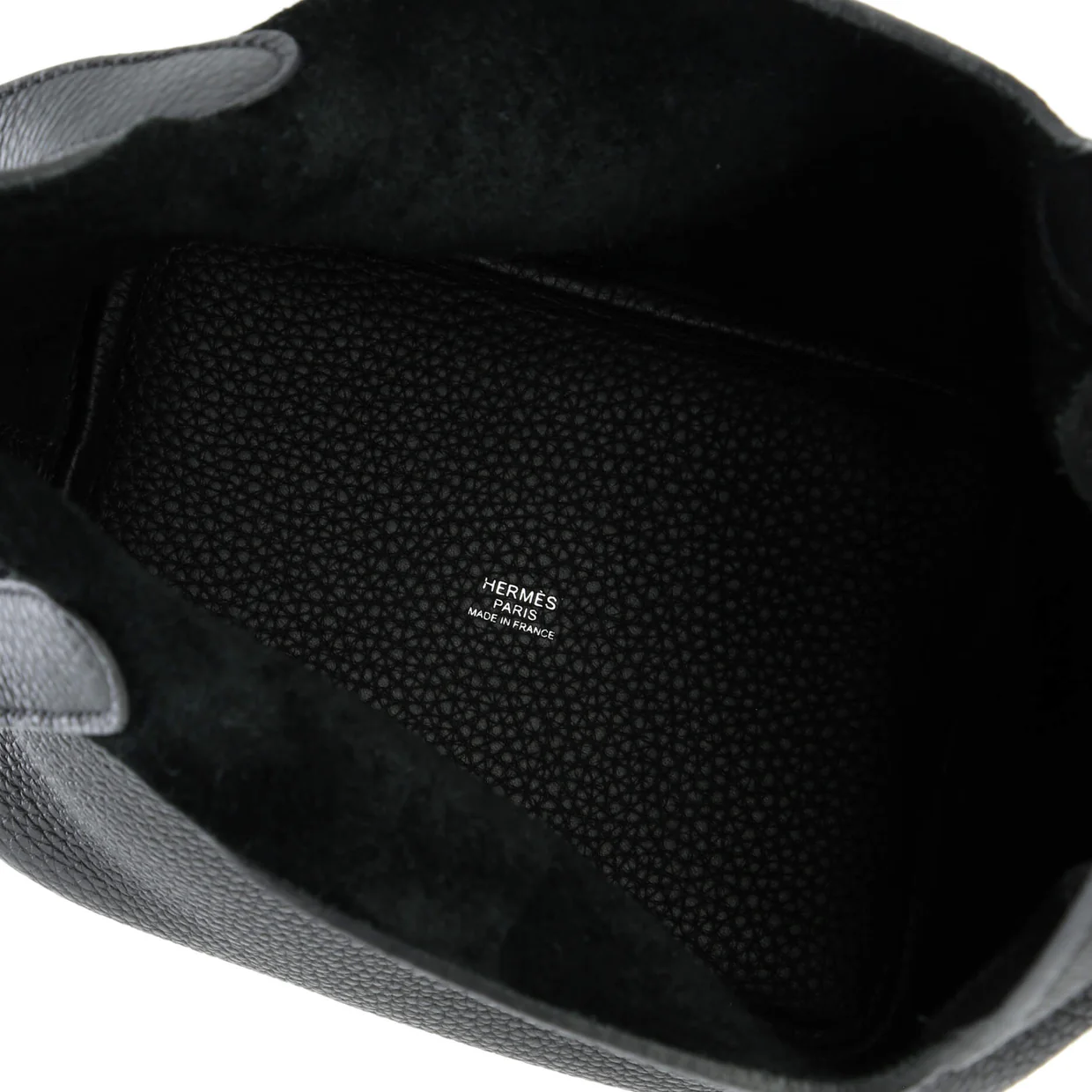 Monochrome Picotin Lock Bag Clemence PM - Deep Luxury