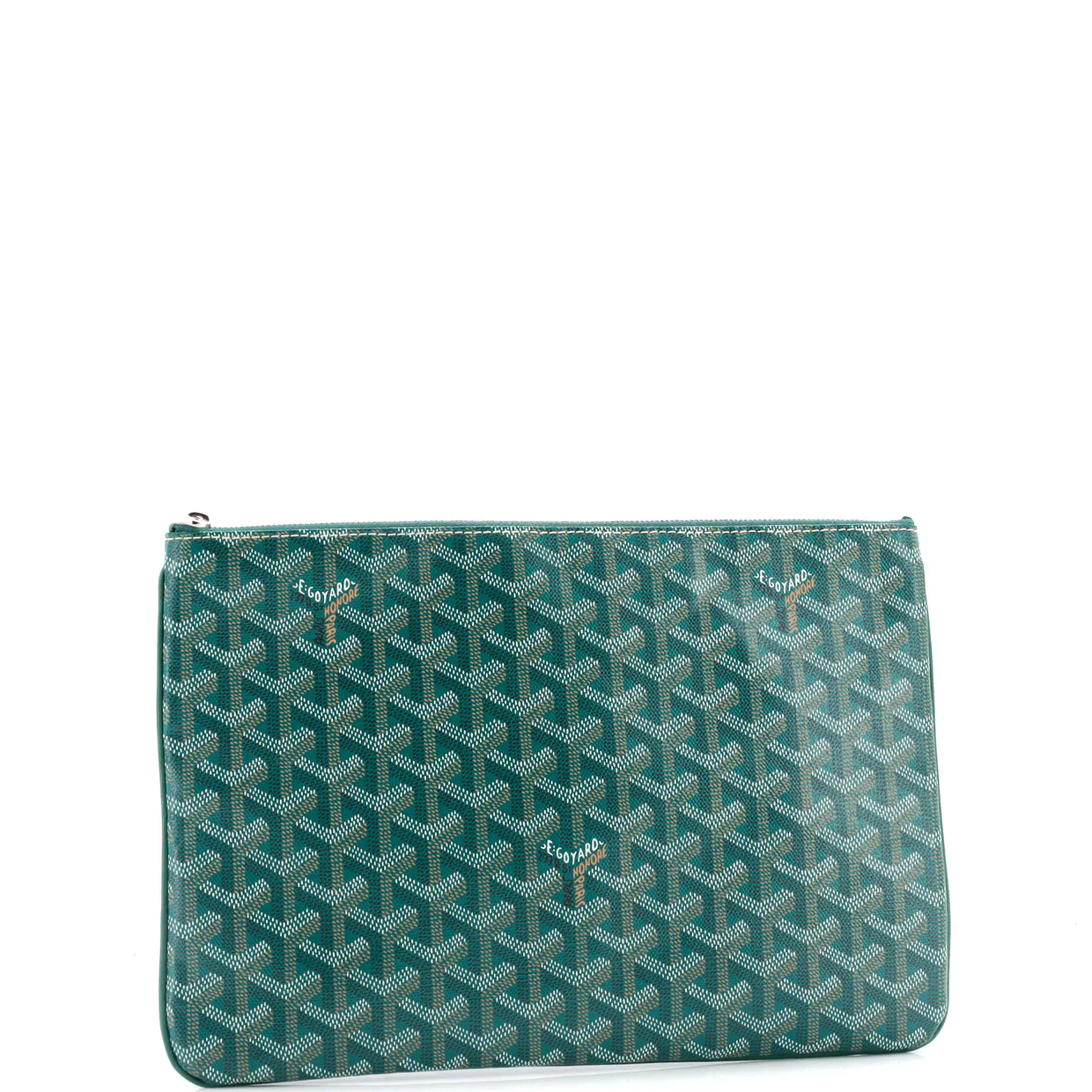Senat Zip Pouch Coated Canvas MM - Deep Luxury