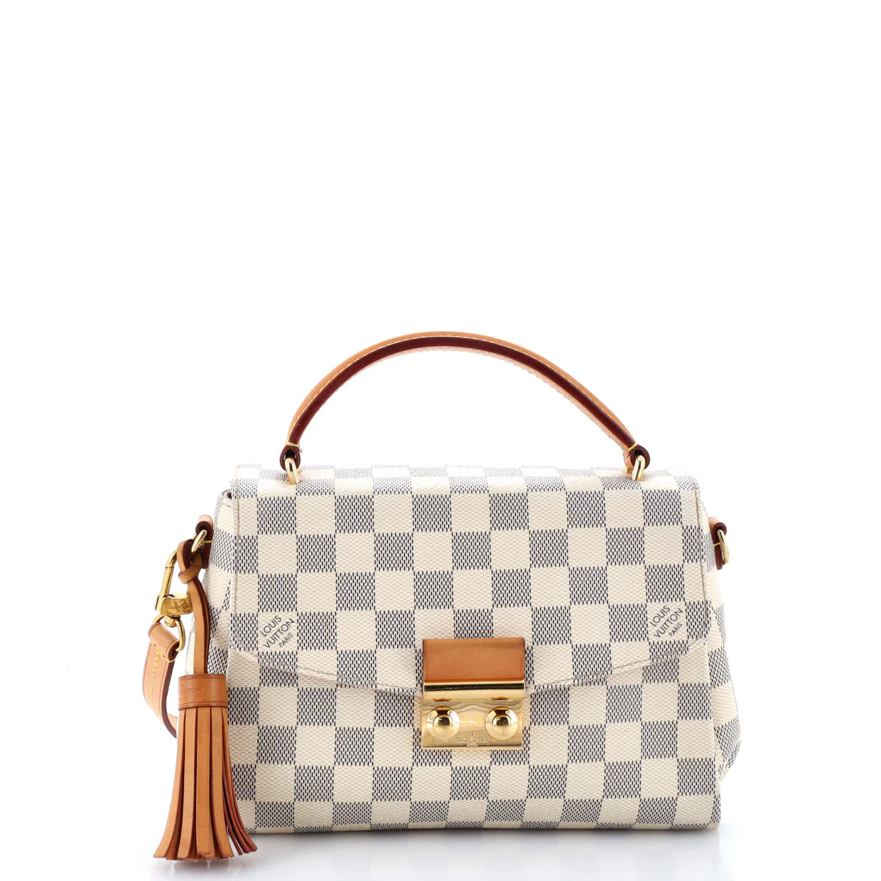 Croisette Handbag Damier - Deep Luxury