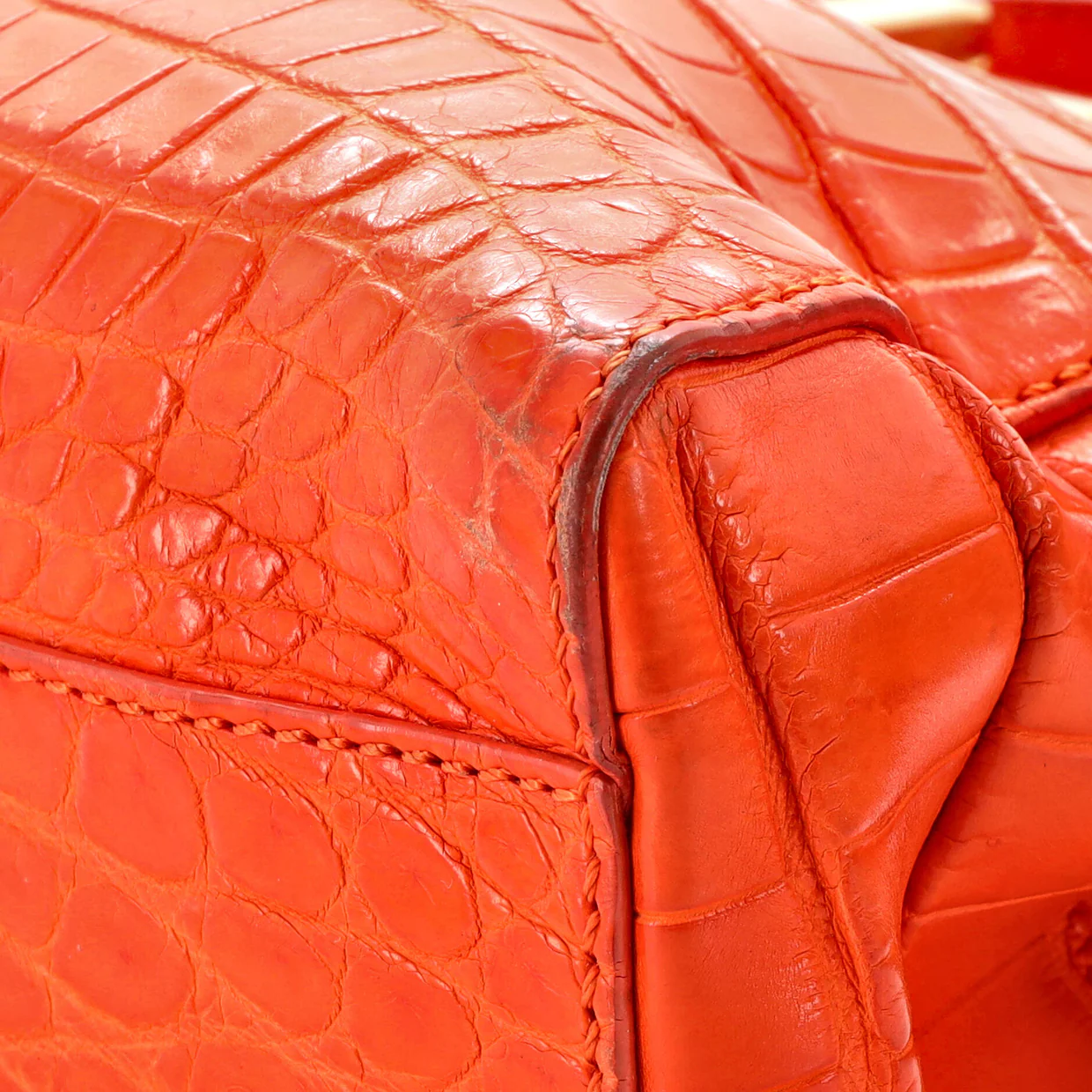 Peekaboo Bag Crocodile Mini - Deep Luxury
