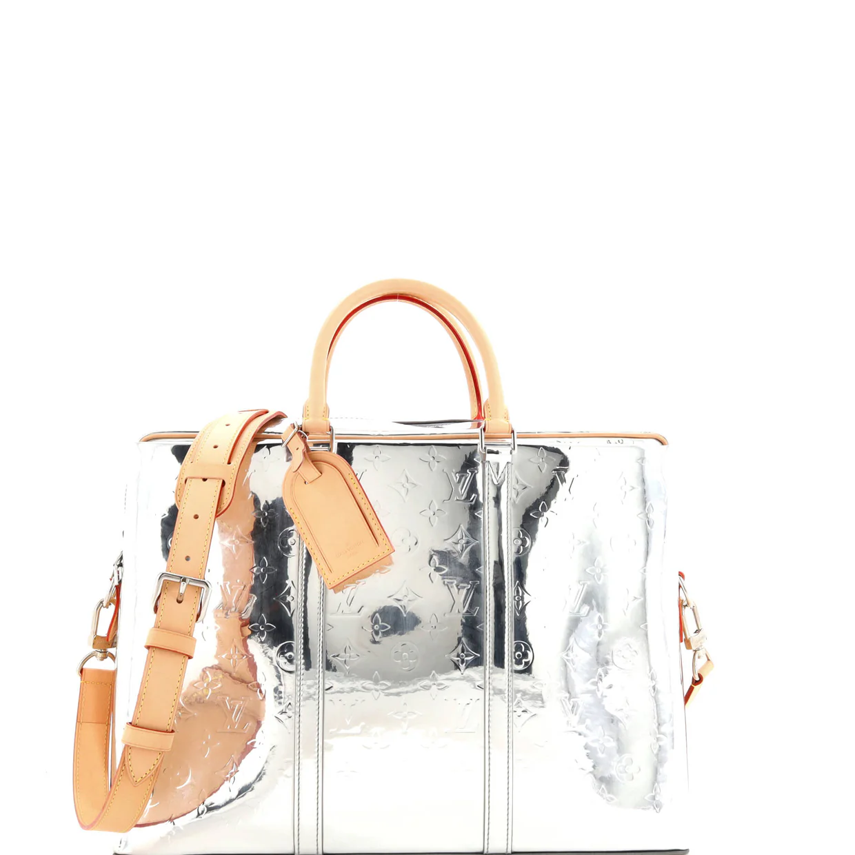 Neo Porte Documents Voyage Monogram Mirror Coated Canvas - Deep Luxury