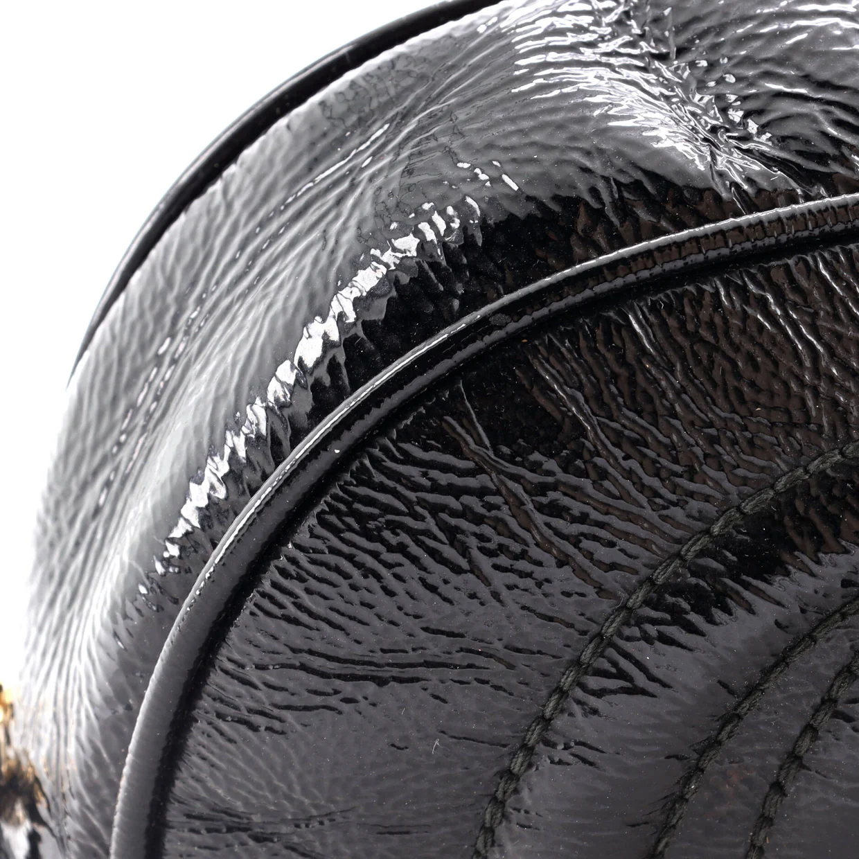 Soho Chain Bag Patent Mini - Deep Luxury