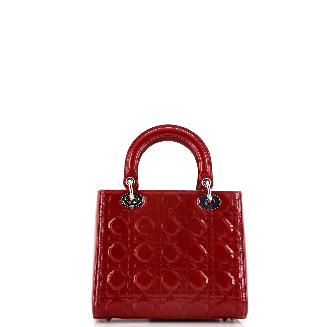 Lady Dior Bag Cannage Quilt Patent Medium - Deep Luxury