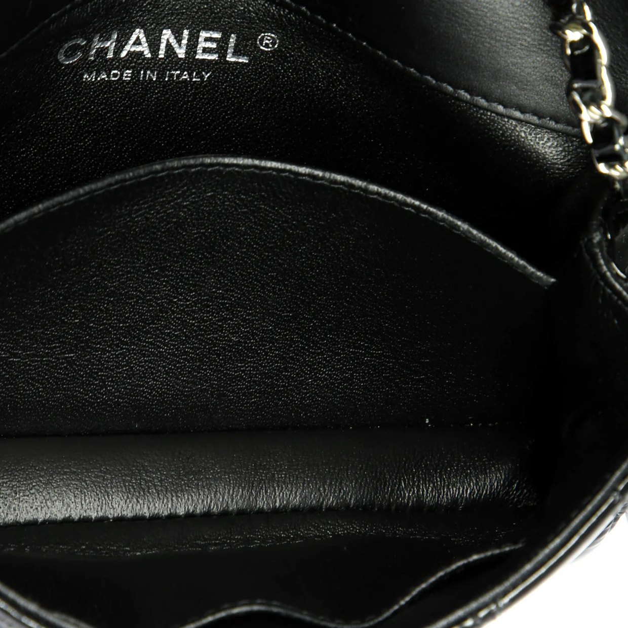 Classic Single Flap Bag Quilted Patent Extra Mini - Deep Luxury