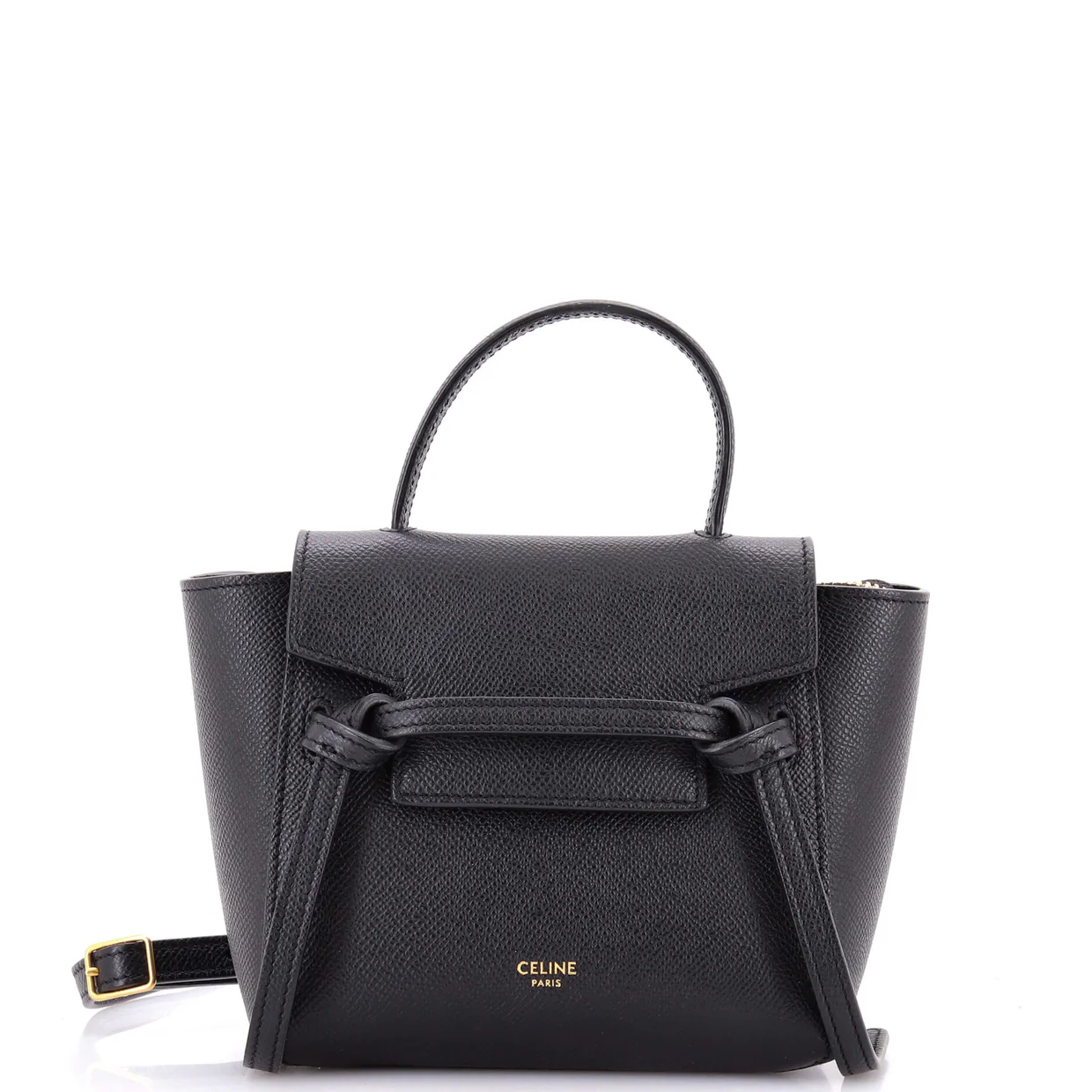 Belt Bag Textured Leather Pico - Deep Luxury