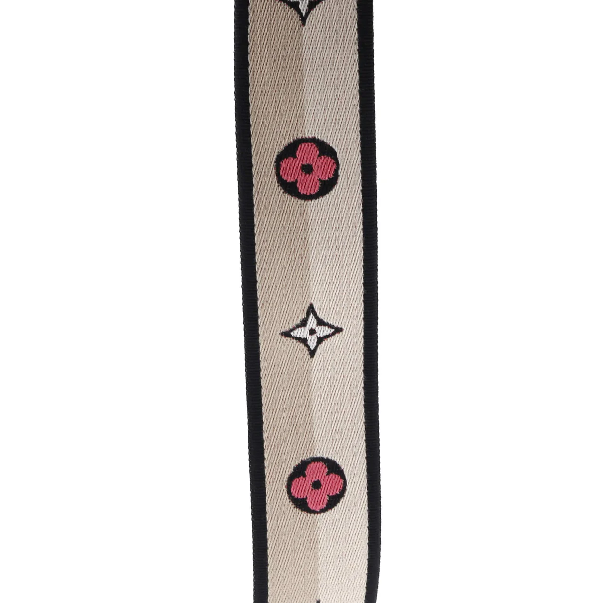 Logo Shoulder Strap Jacquard Wide - Deep Luxury