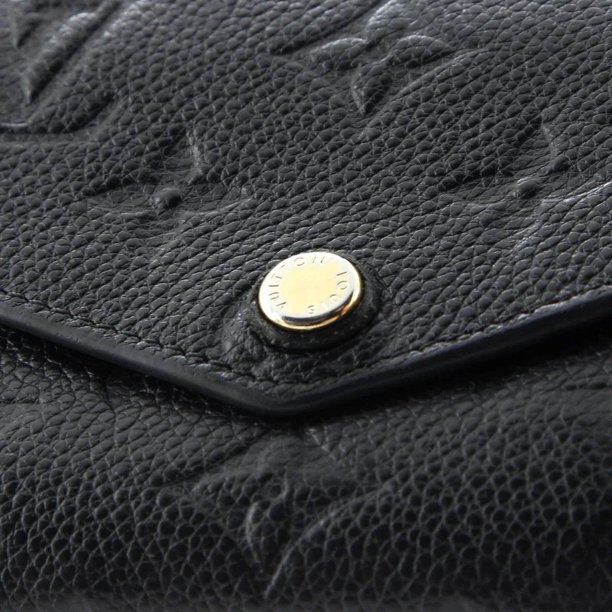 Curieuse Wallet Monogram Empreinte Leather Compact - Deep Luxury