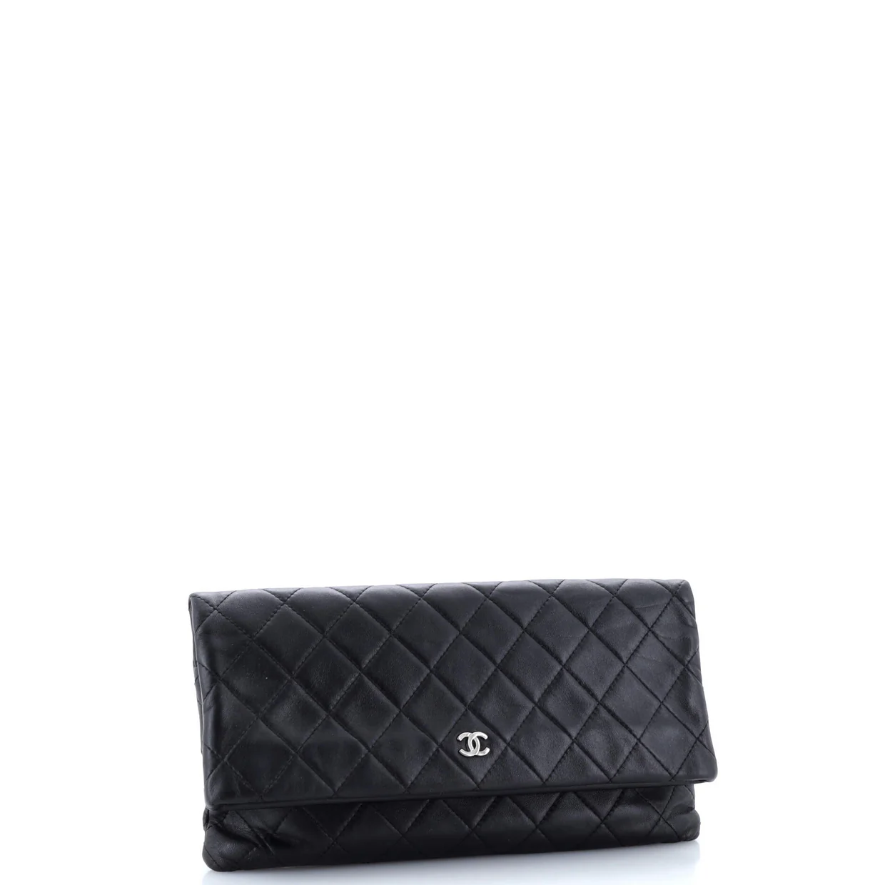 Beauty CC Clutch Quilted Lambskin - Deep Luxury