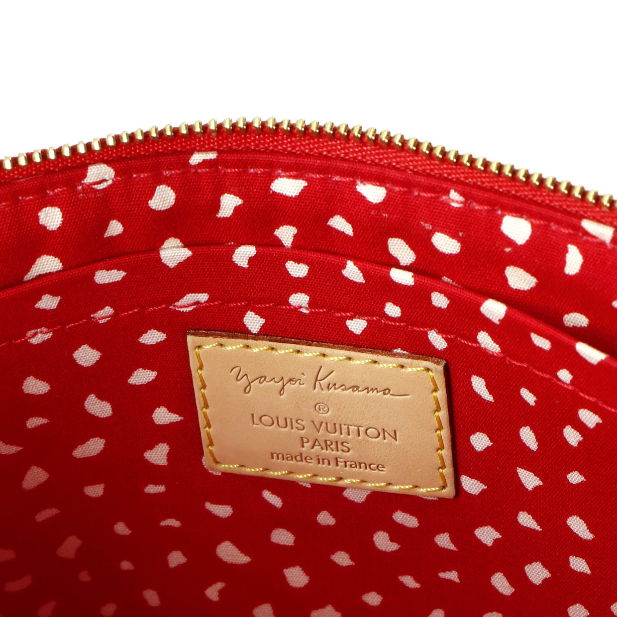 Pochette Accessoires NM Kusama Infinity Dots Monogram Vernis - Deep Luxury