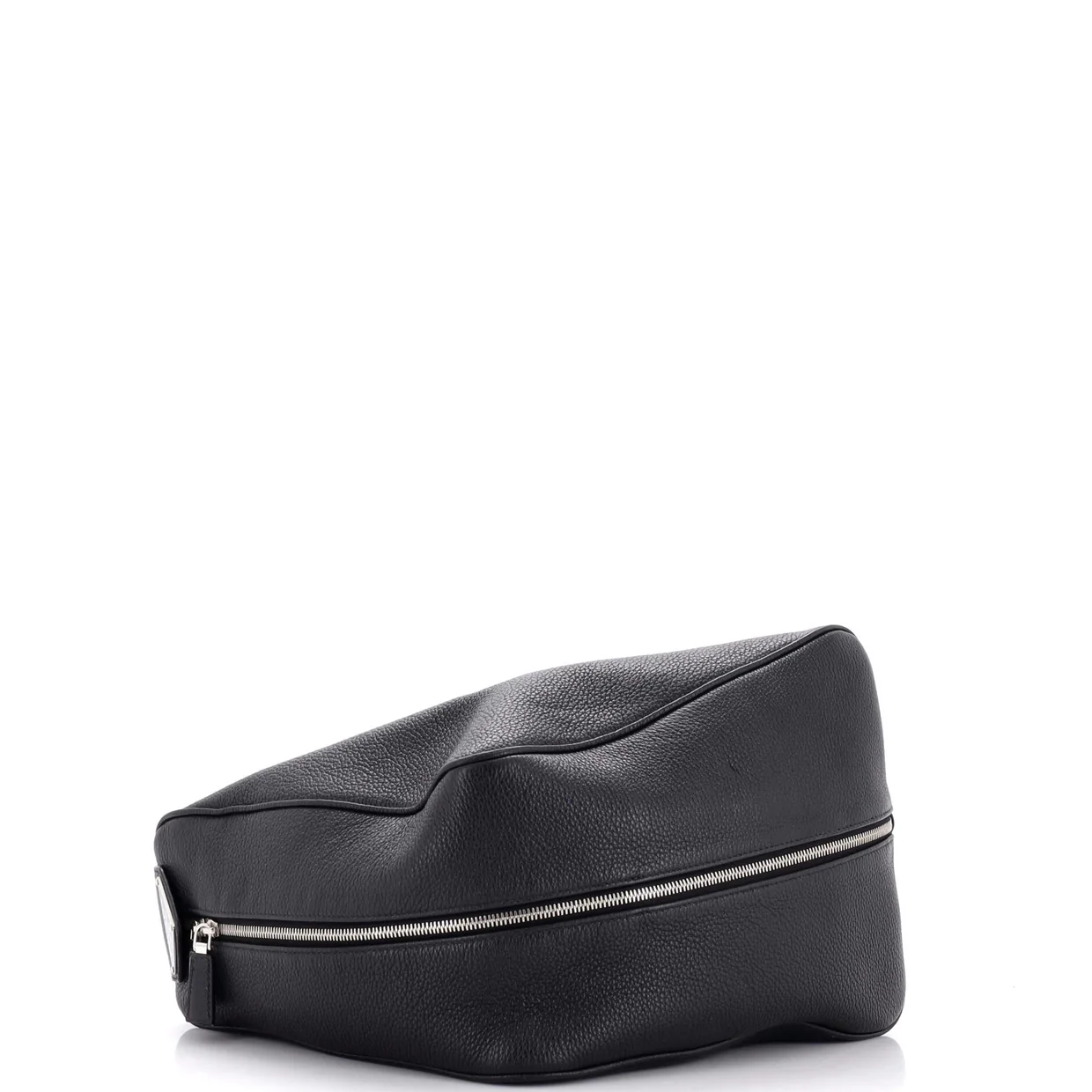 Triangle Zip Backpack Leather - Deep Luxury