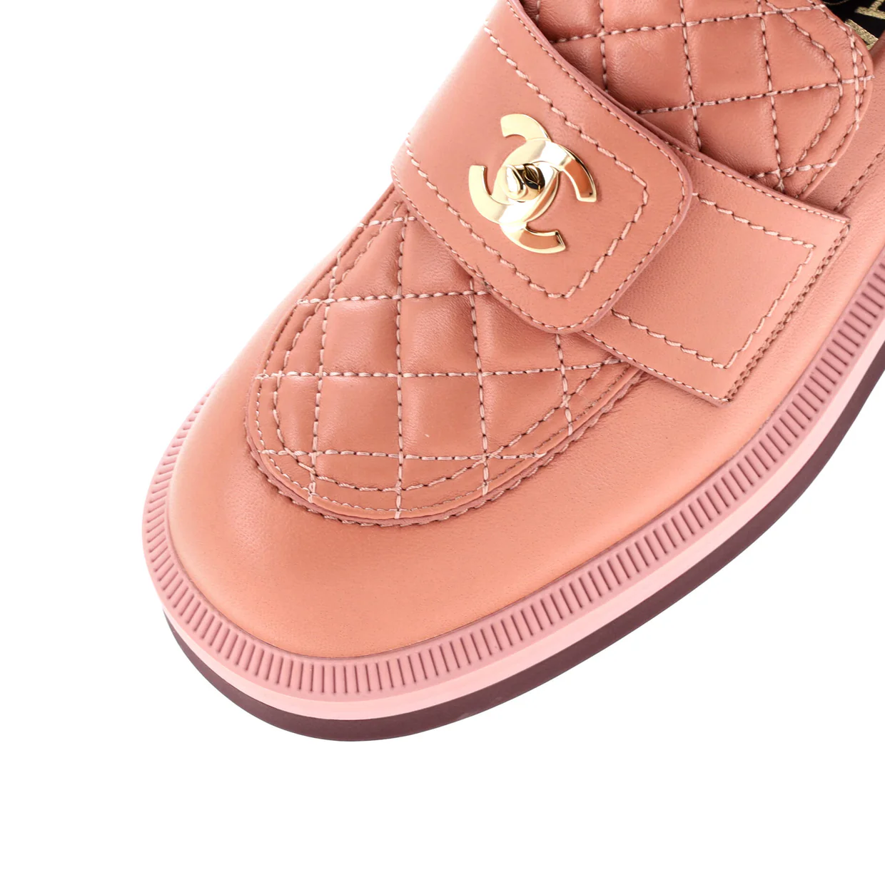 Women's CC Loafers Quilted Leather - Deep Luxury