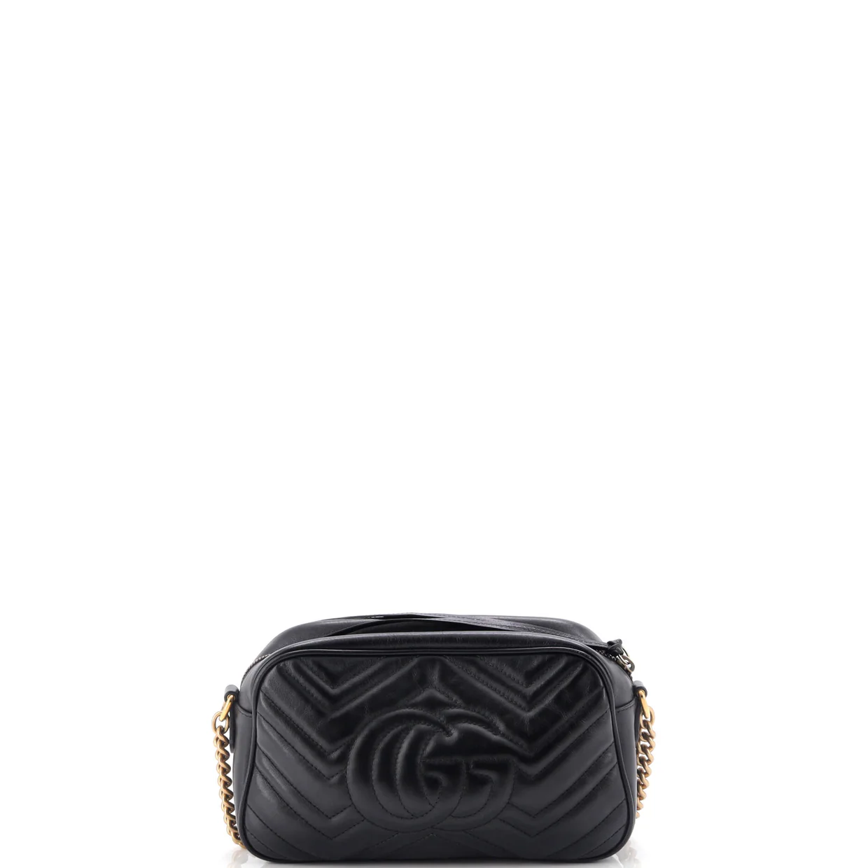 GG Marmont Shoulder Bag Matelasse Leather Small - Deep Luxury