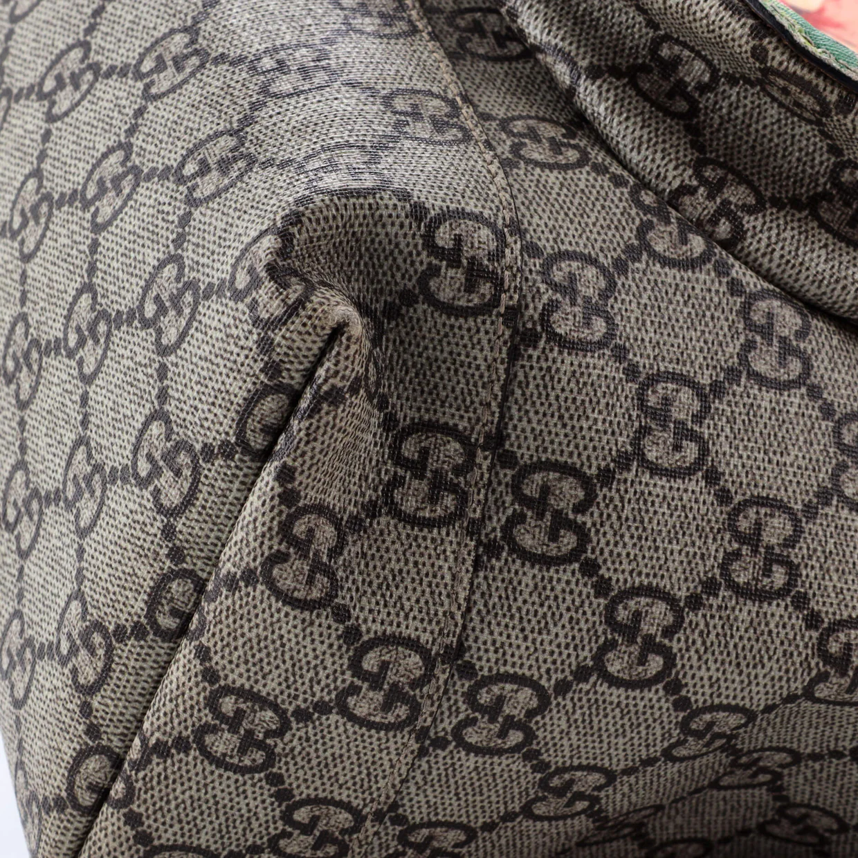 Buckle Backpack Blooms Print GG Coated Canvas Medium - Deep Luxury