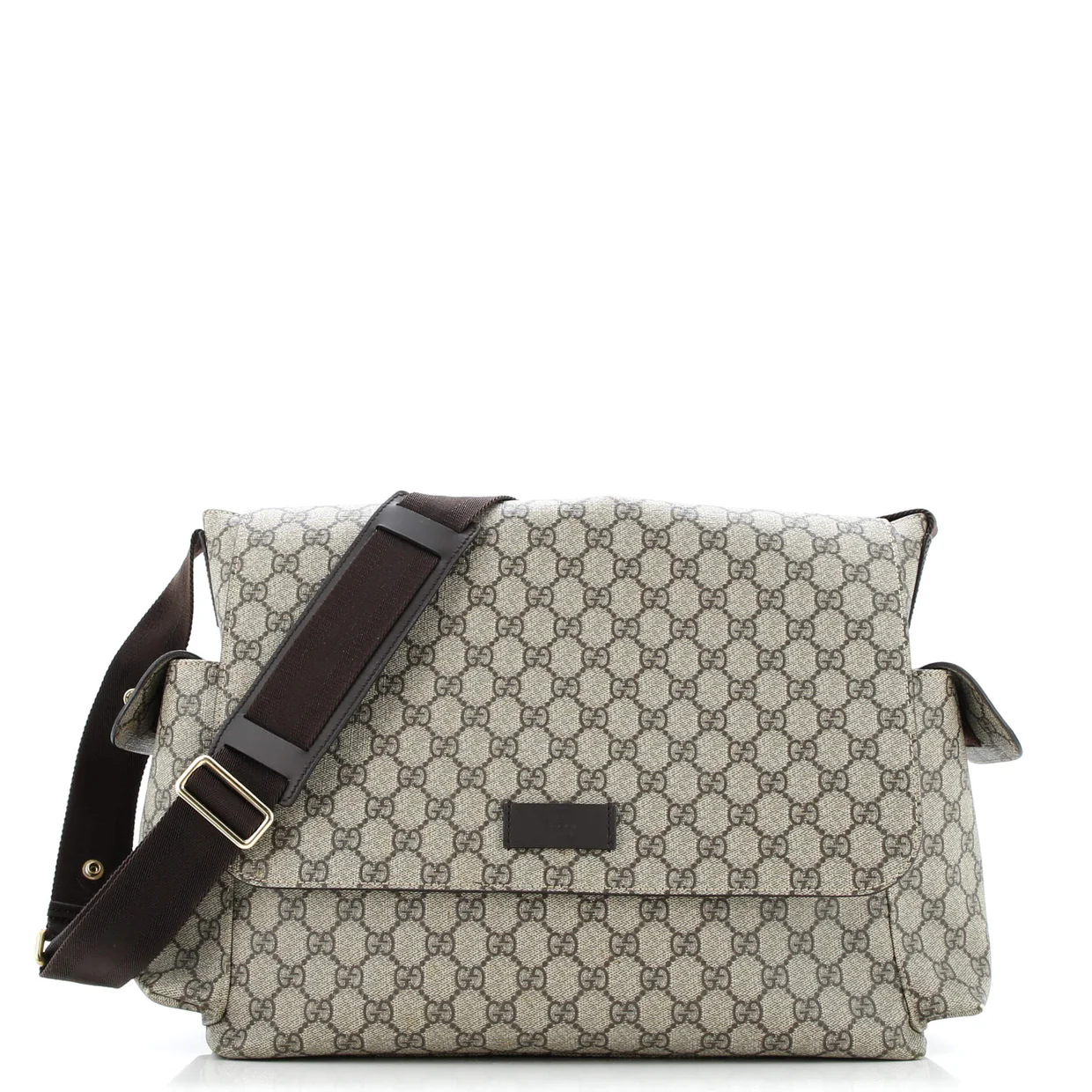 Diaper Bag GG Coated Canvas - Deep Luxury