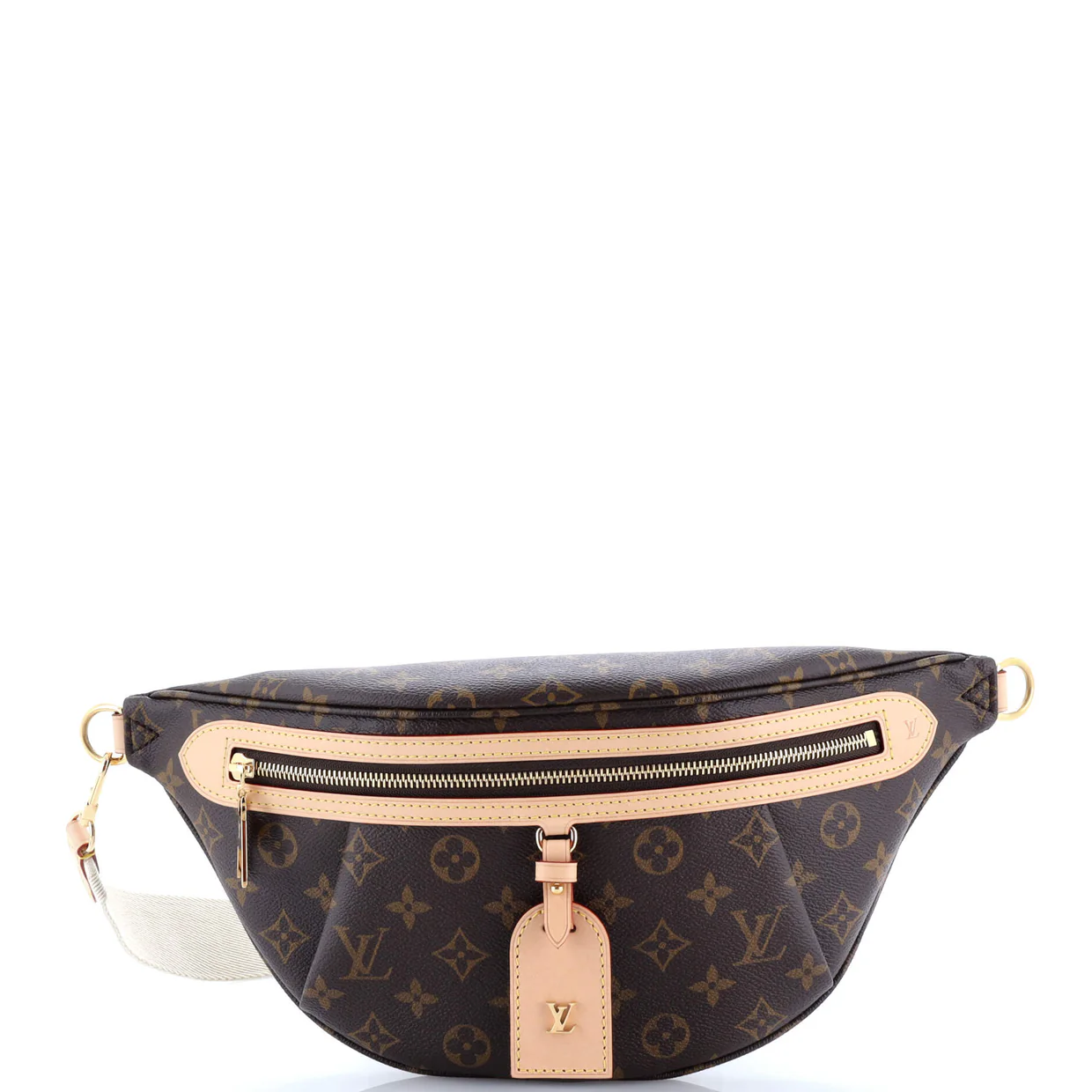 High Rise Bum Bag Monogram Canvas - Deep Luxury