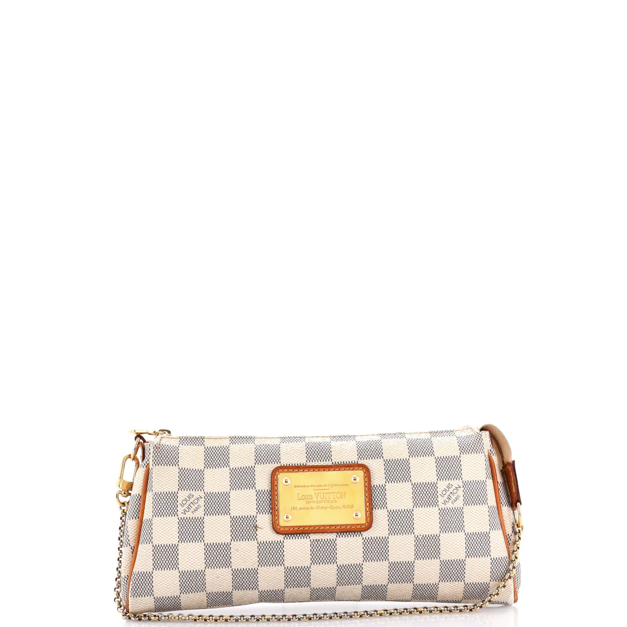 Eva Handbag Damier - Deep Luxury
