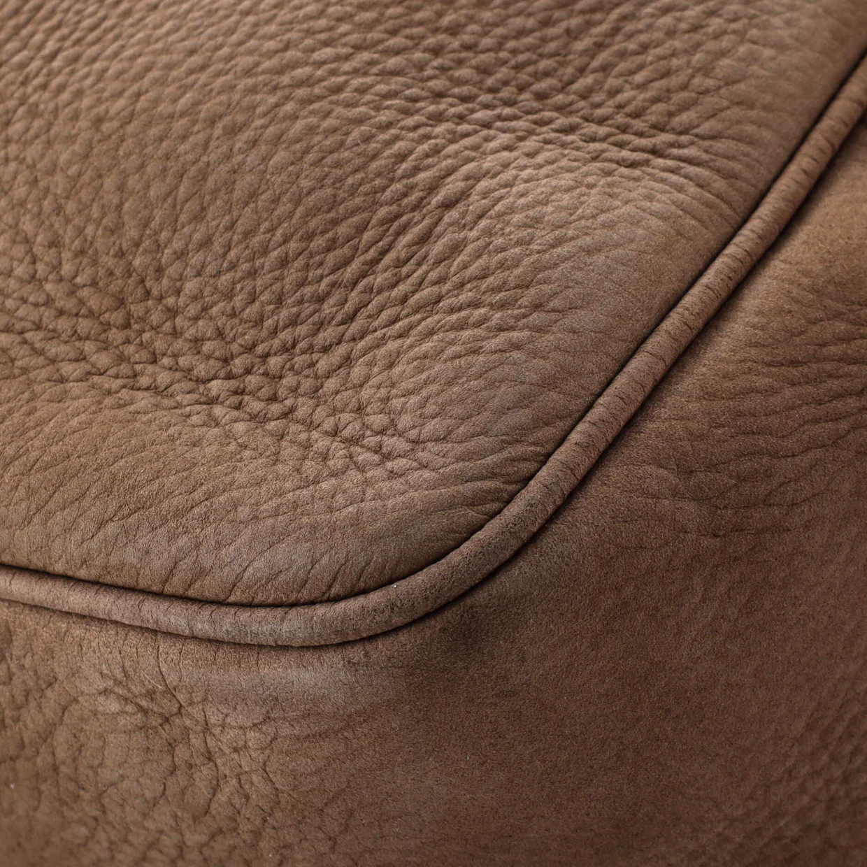 Soho Chain Zip Shoulder Bag Nubuck Medium - Deep Luxury