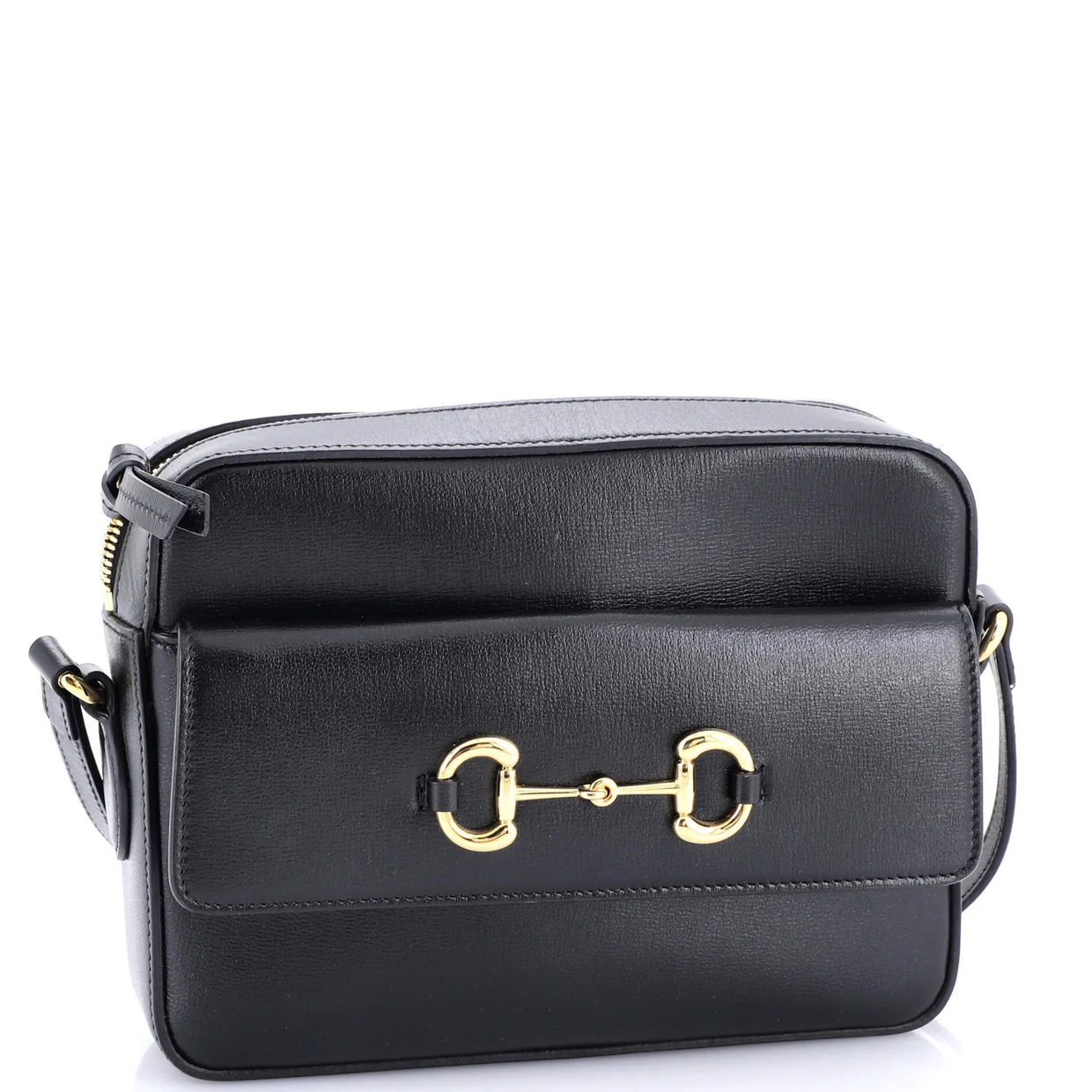 Horsebit 1955 Flap Pocket Camera Bag Leather Small - Deep Luxury