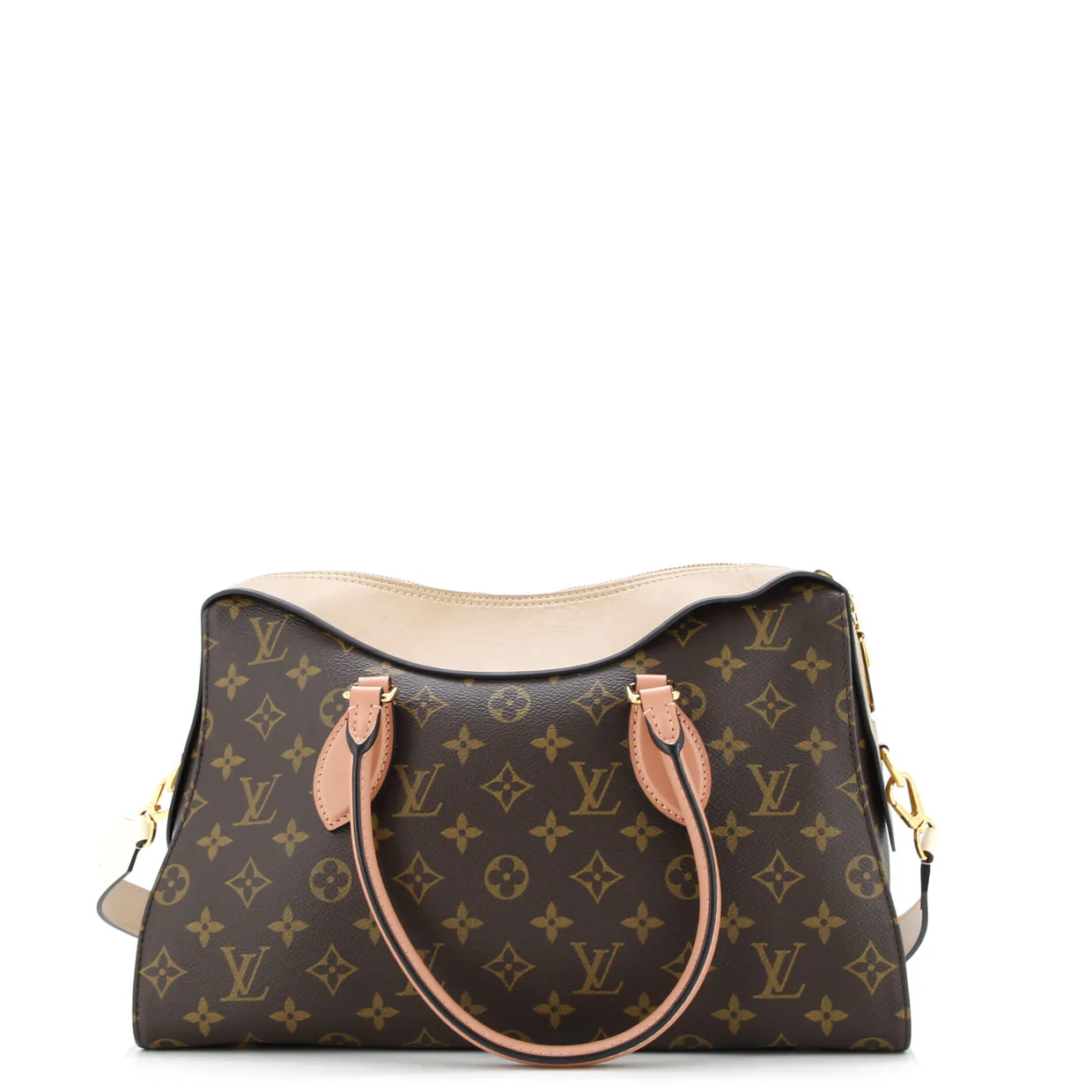 Tuileries Handbag Monogram Canvas with Leather - Deep Luxury