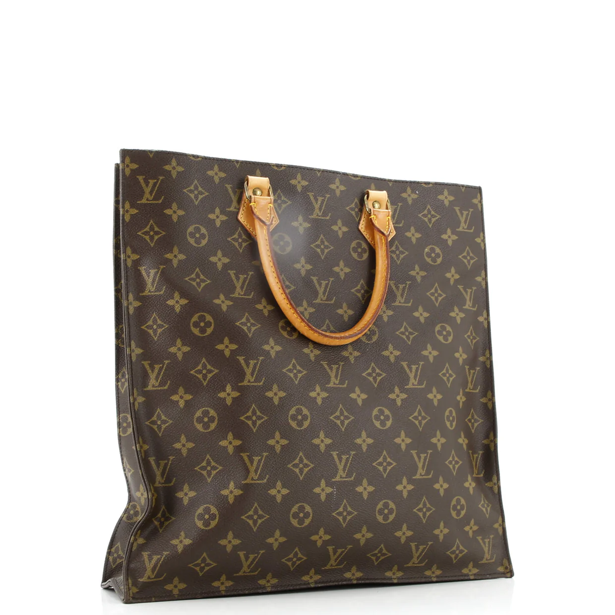 Vintage Sac Plat Bag Monogram Canvas - Deep Luxury